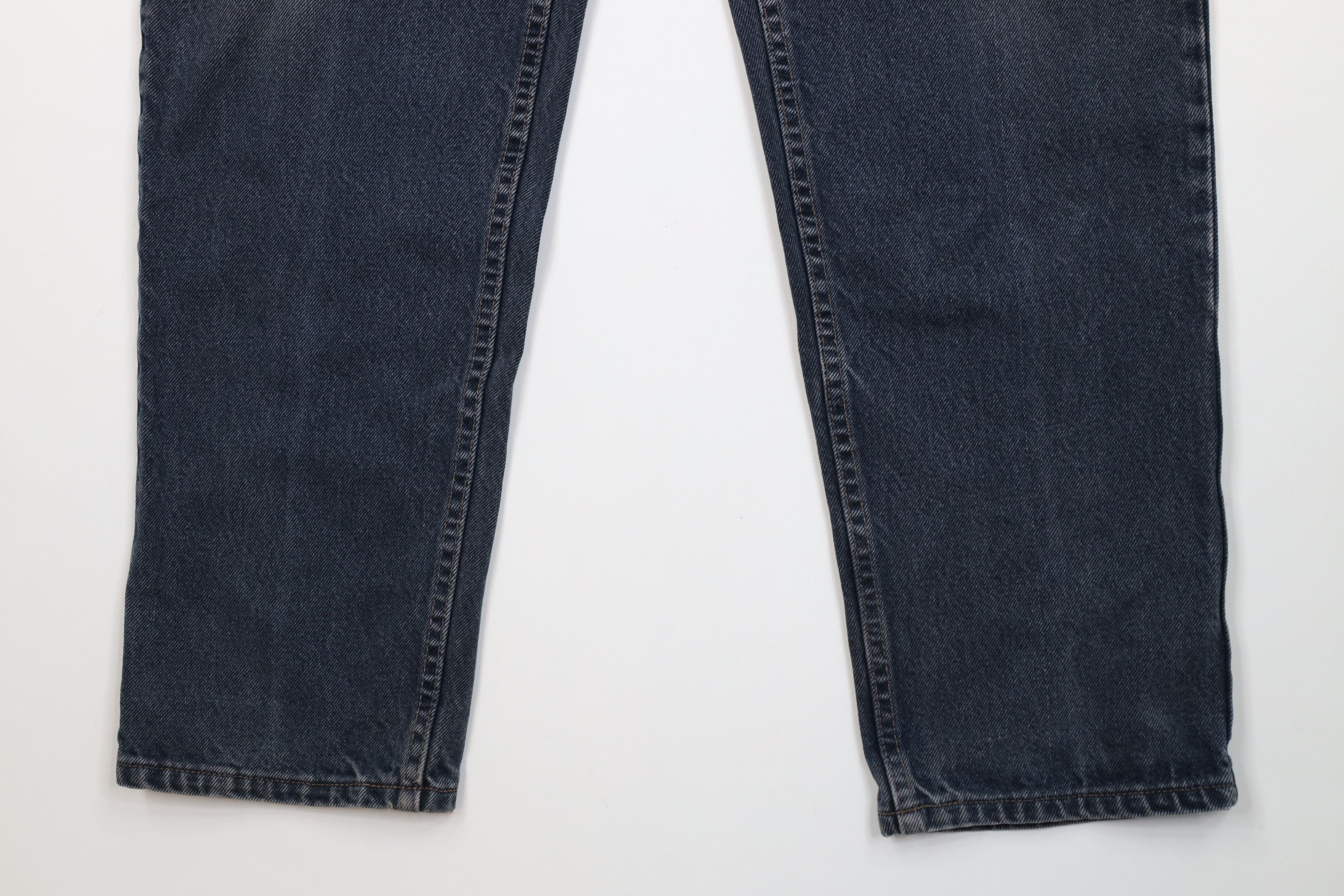 Levi's Vintage 80s 90s Levis 545 Loose Denim Jeans Dark Blue USA Size US 33 - 4 Thumbnail