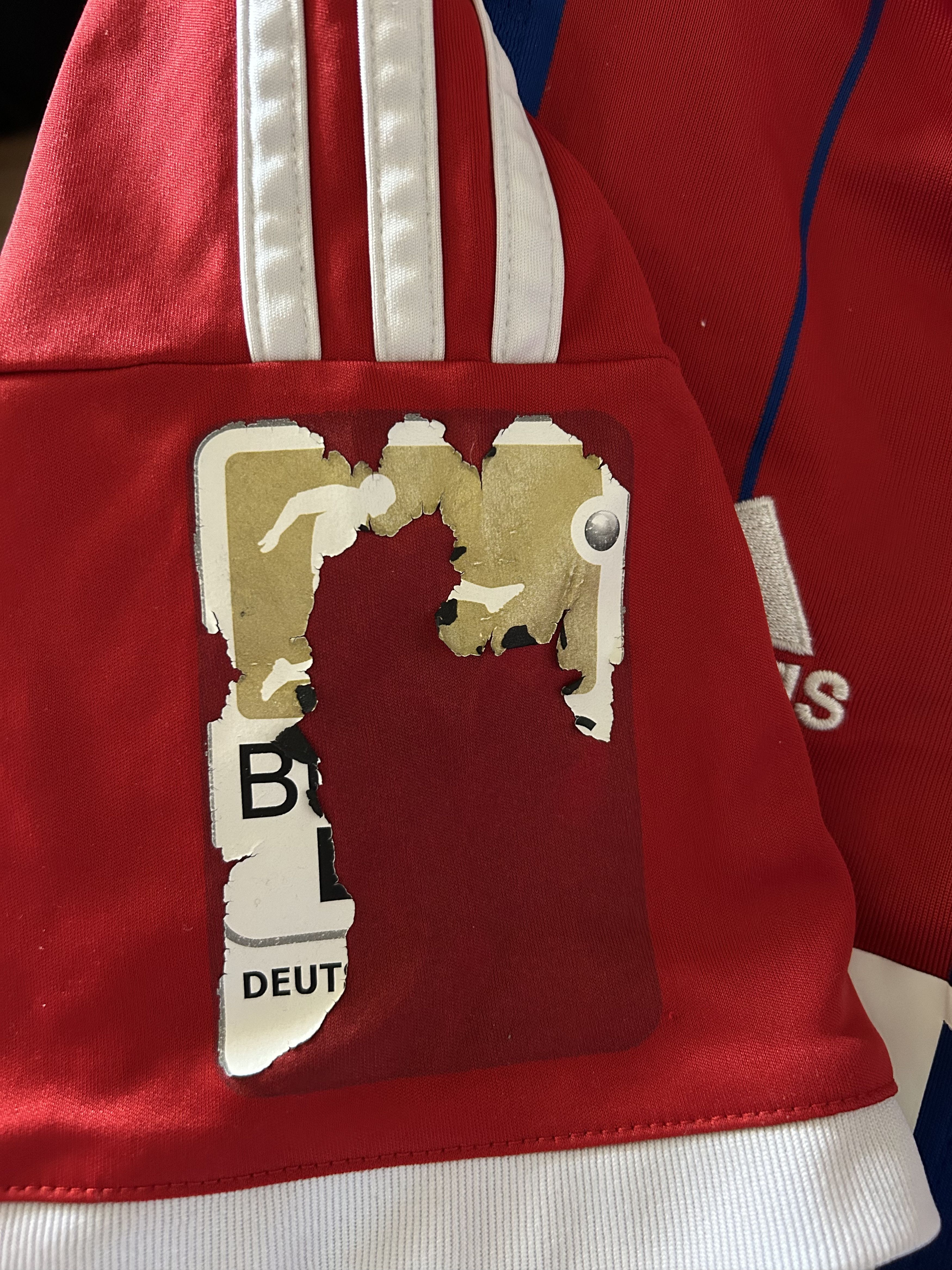 Adidas BAYERN MUNICH FC #7 RIBERY 2014 - 2015 - adidas - M - UNIQUE Size US M / EU 48-50 / 2 - 5 Thumbnail