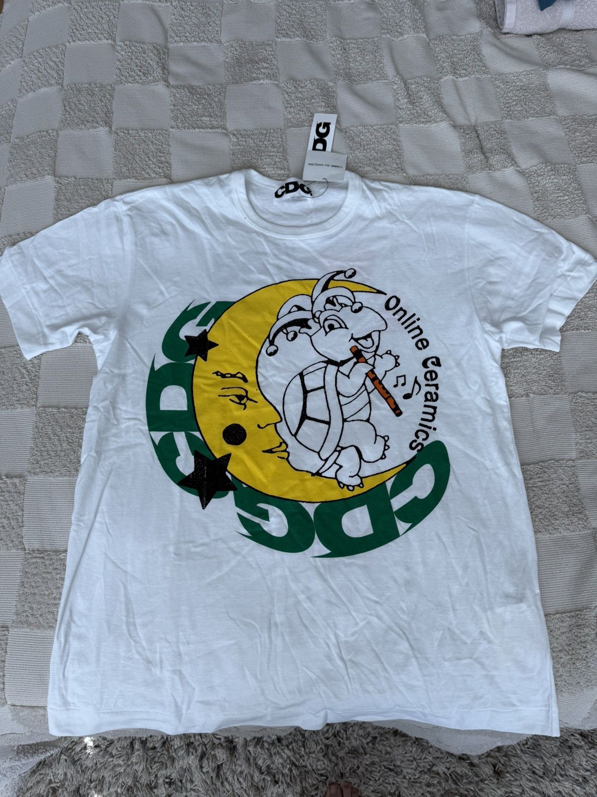 CDG by Comme des Garcons × Online Ceramics Turtle moon tee online ceramics and cdg Size US XL / EU 56 / 4 - 1 Thumbnail