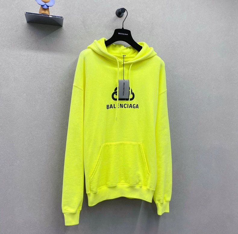 Balenciaga Balenciaga Neon Yellow Sweatshirt Size US S / EU 44-46 / 1 - 3 Thumbnail