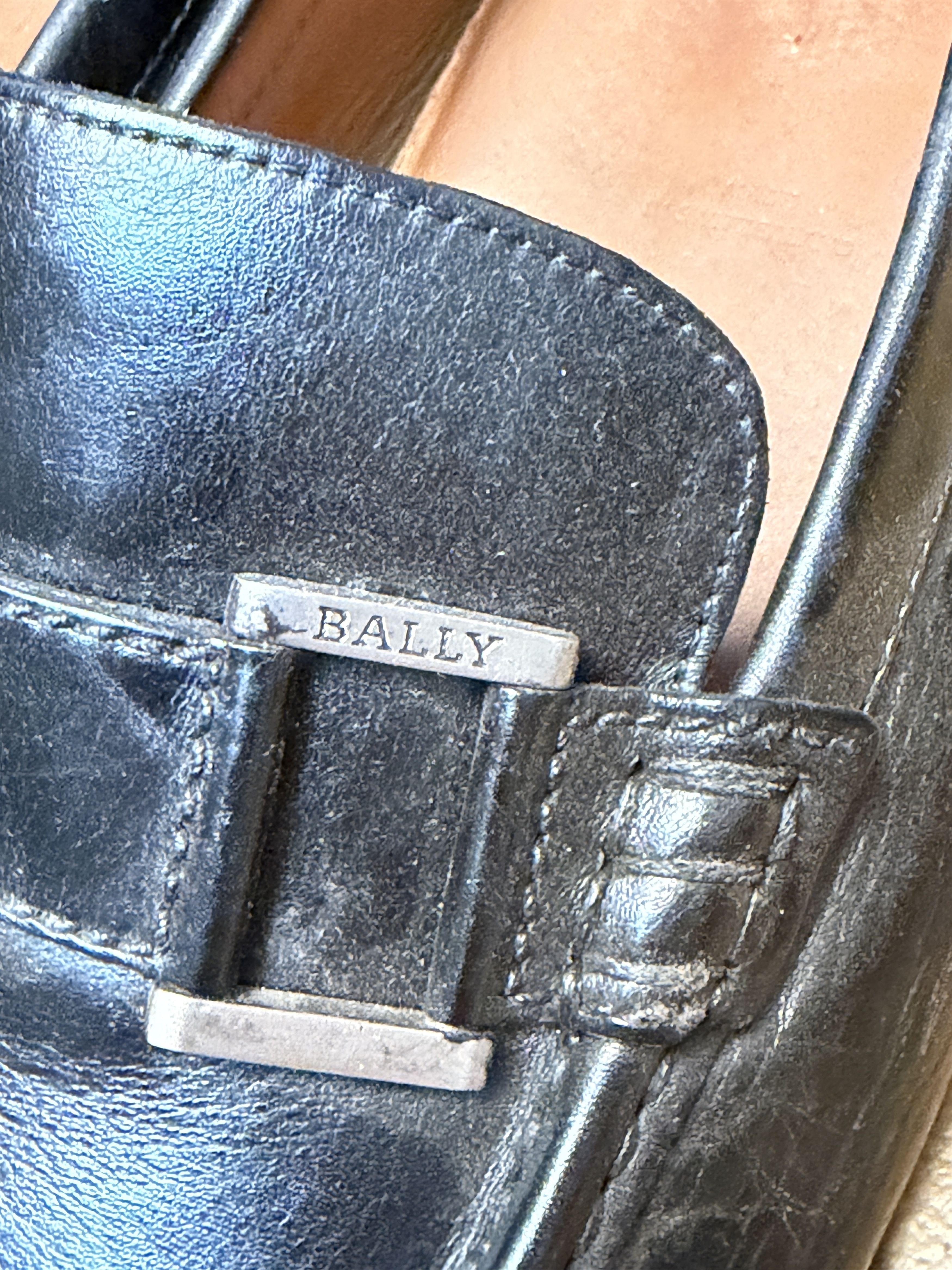Bally Bally Men's Black Loafer Size 9 In Good Shape! Size US 9 / EU 42 - 6 Thumbnail