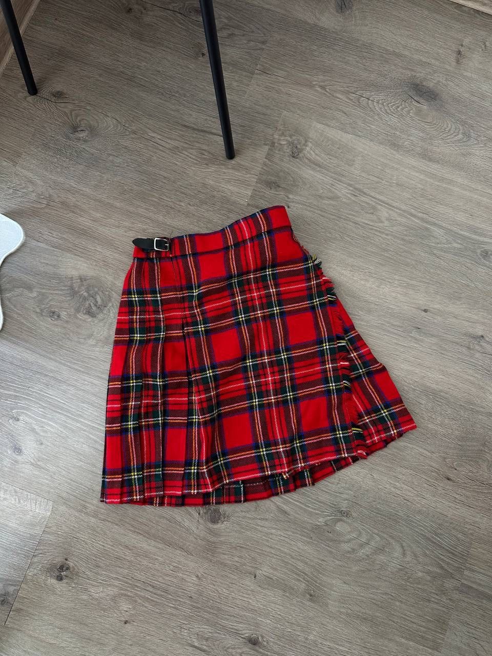 Japanese Brand × Vintage Vintage Japanese Scotland Wool Red Skirt Size 27" / US 4 / IT 40 - 8 Thumbnail