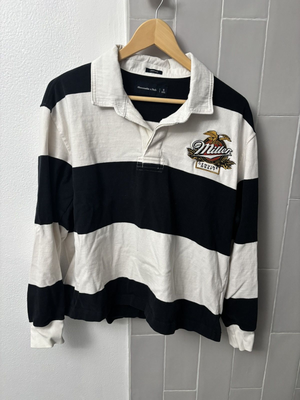 Abercrombie & Fitch Abercrombie and fitch miller lite polo shirt Size US S / EU 44-46 / 1 - 1 Thumbnail