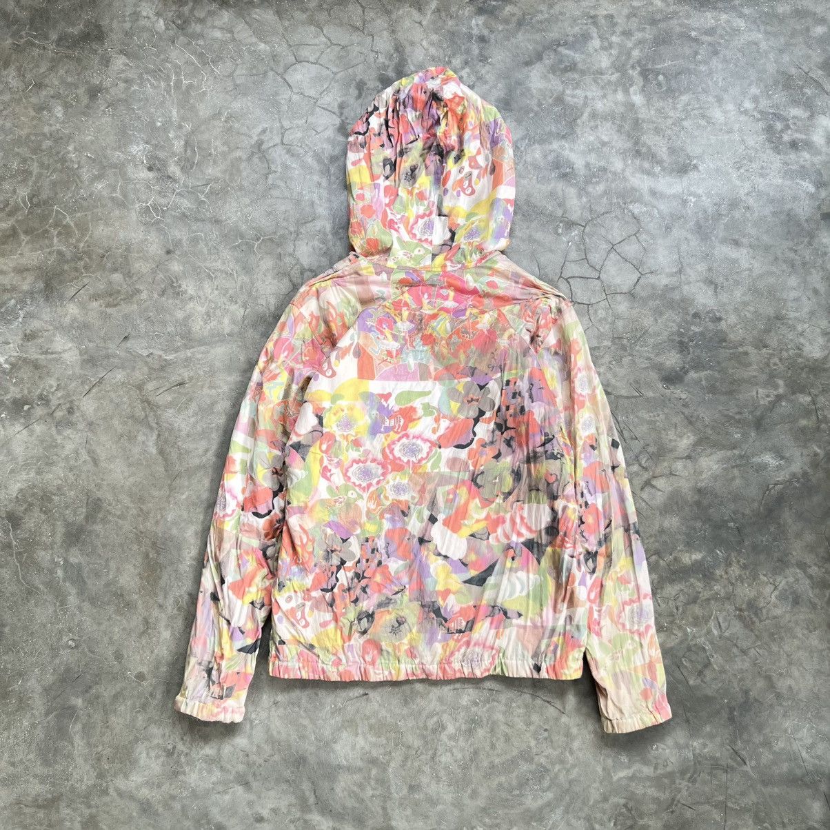 Issey Miyake 90s Frabois by Issey Miyake Printed Zip up Jacket Size US M / EU 48-50 / 2 - 2 Thumbnail