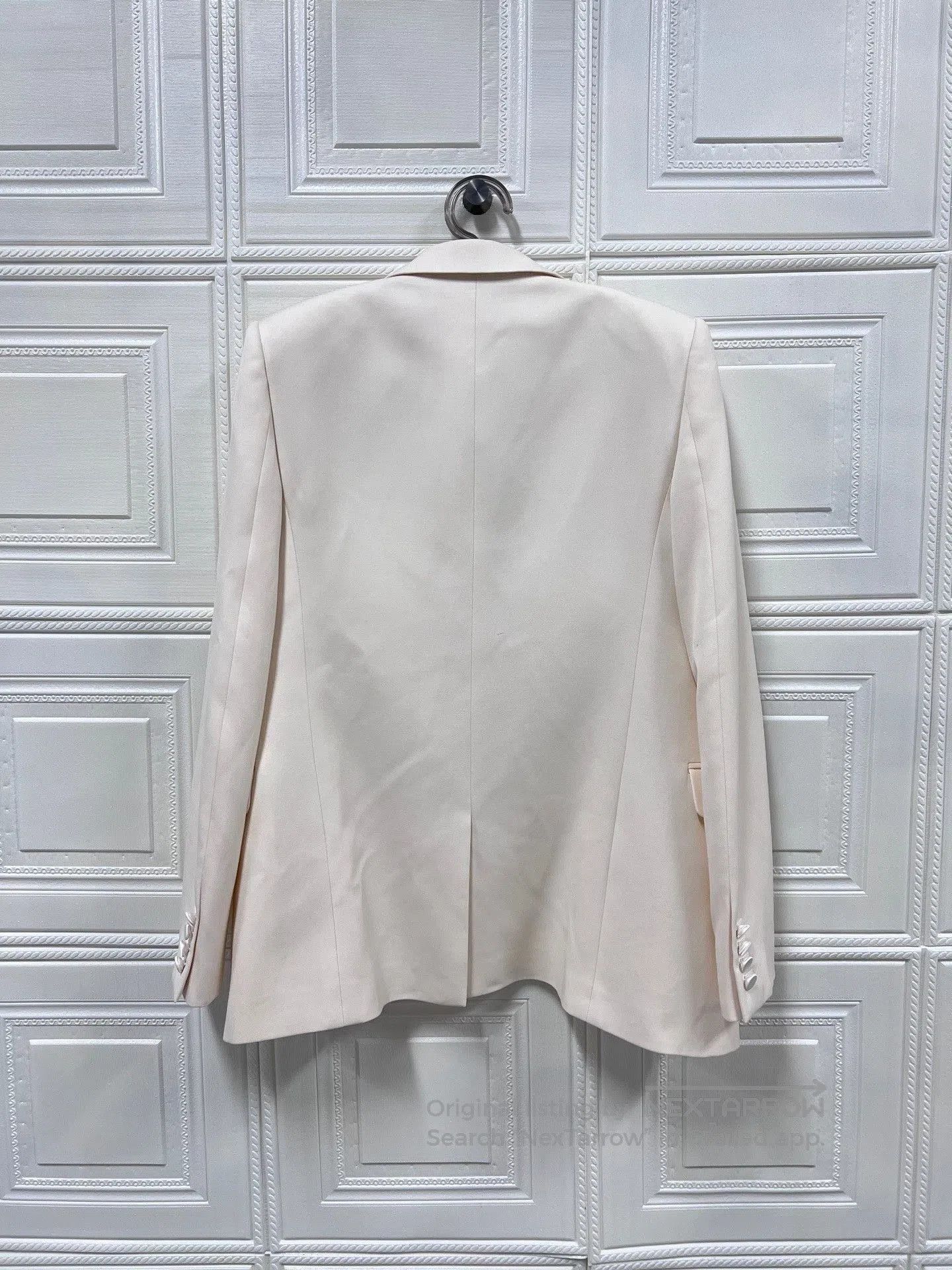 Saint Laurent Paris Saint Laurent Beige Single-Button Blazer. Size S / US 4 / IT 40 - 2 Thumbnail