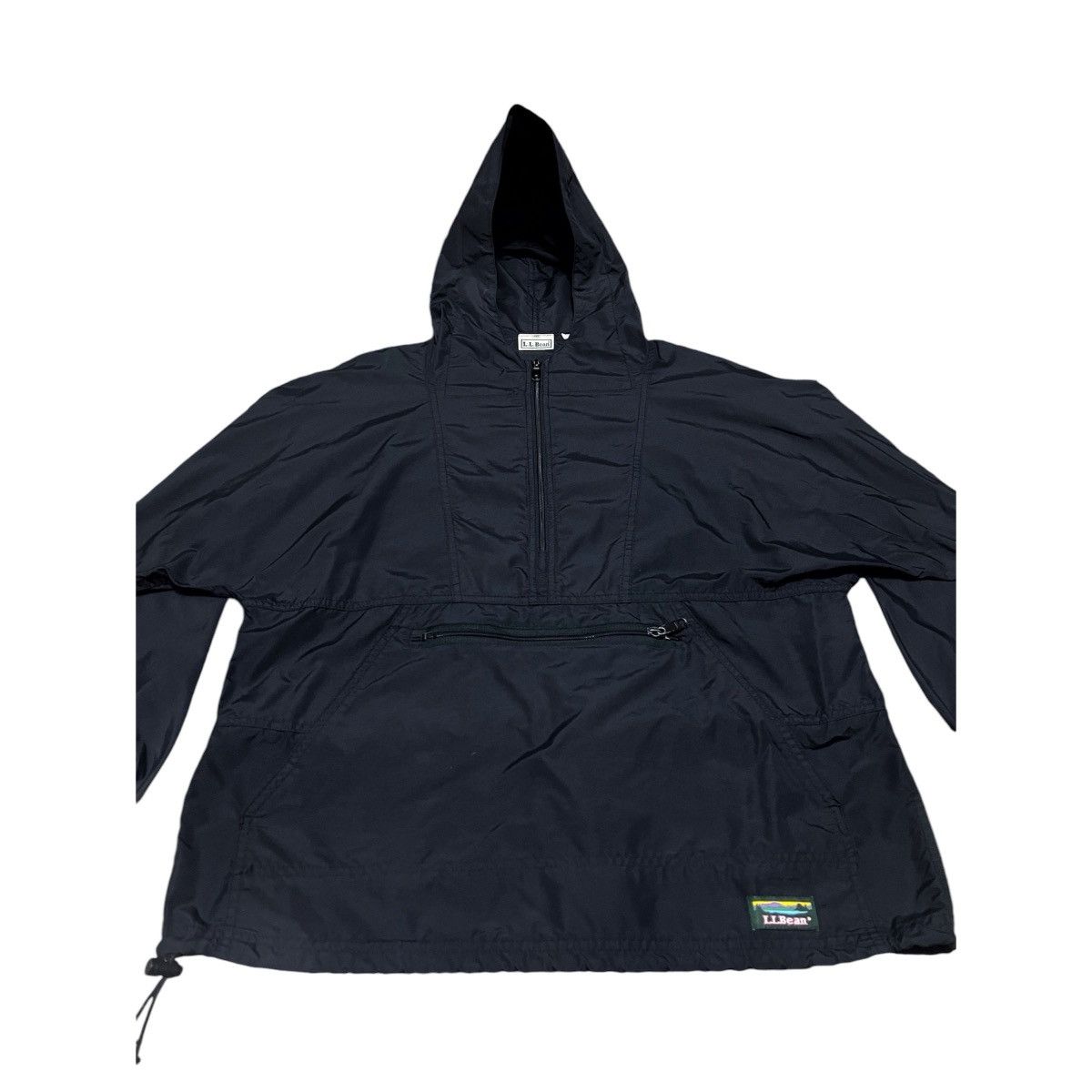 L.L. Bean × Vintage LL BEAN USA PULLOVER WIND BREAKER HOODIE JACKET Size US L / EU 52-54 / 3 - 2 Thumbnail