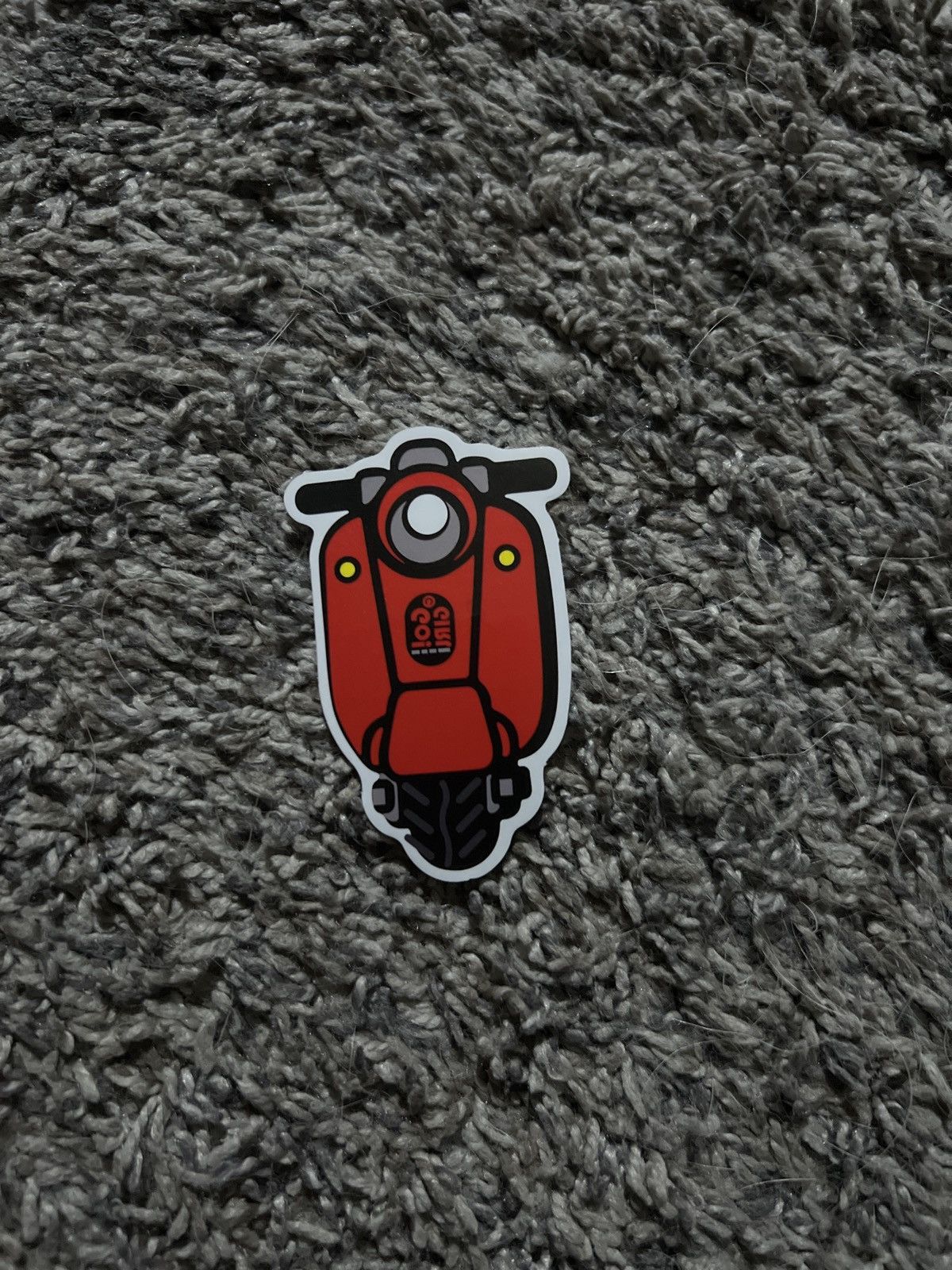 Hypebeast × Vintage Vespa Style Scooter Sticker Size ONE SIZE - 1 Thumbnail