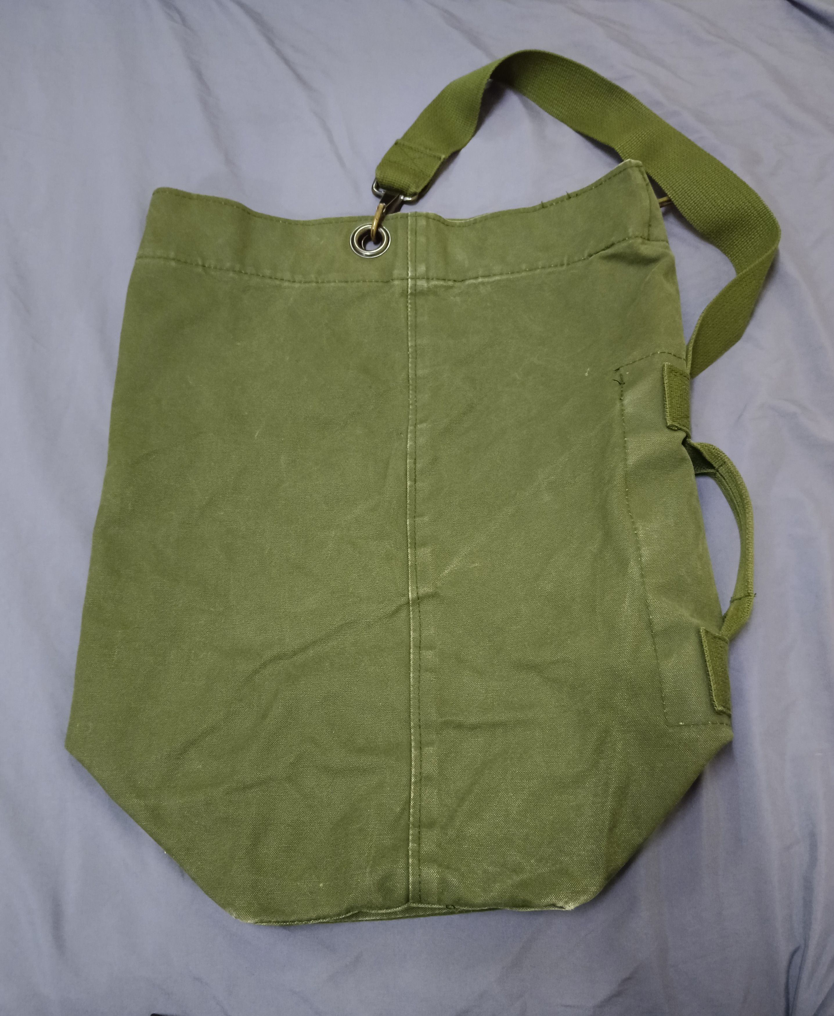 Vintage VINTAGE ARMY DUFFLE 2WAYS Size ONE SIZE - 4 Thumbnail