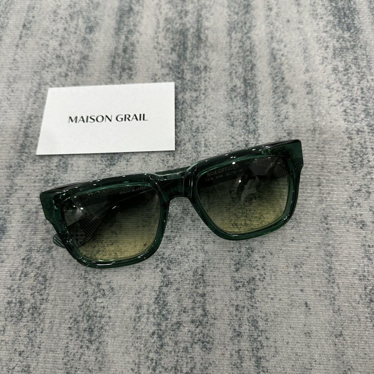 Chrome Hearts CHROME HEARTS BOX OFFICER MARINE SUNGLASSES Size ONE SIZE - 3 Thumbnail