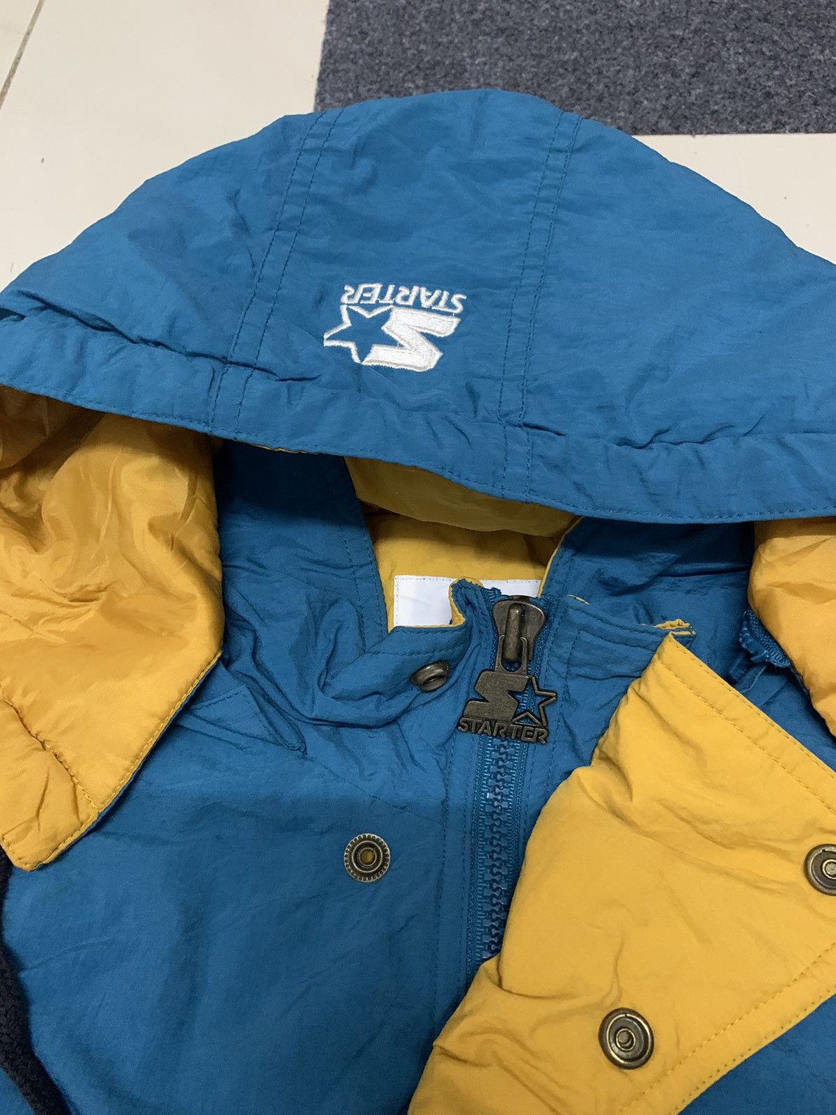 NFL × Starter × Vintage 🔥RARE🔥90s NFL JACKSONVILLE JAGUARS LONG HOODIE JACKET Size US L / EU 52-54 / 3 - 7 Thumbnail