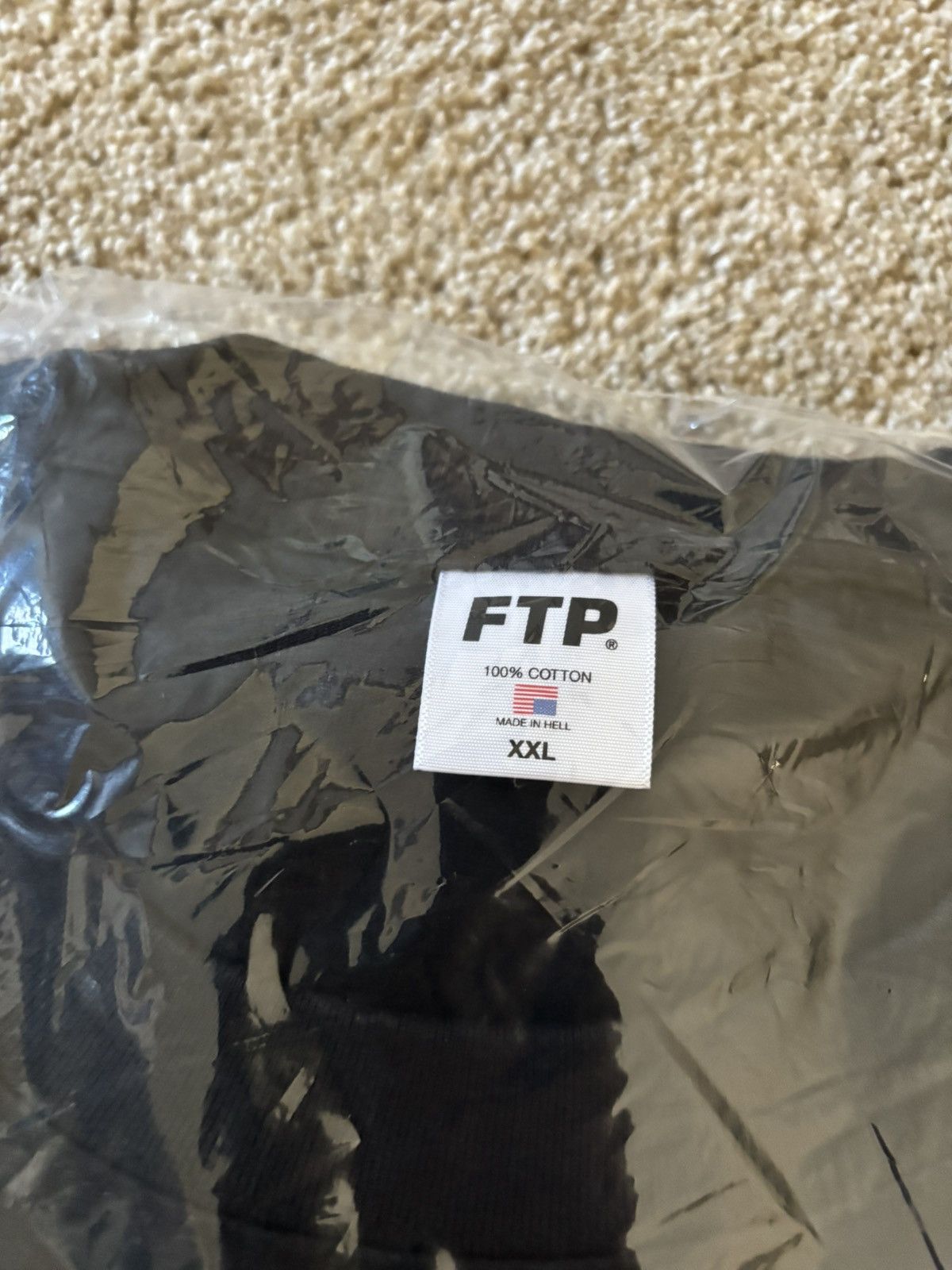 Fuck The Population FTP Ghostface Logo Tee (Black) Size US XXL / EU 58 / 5 - 3 Thumbnail