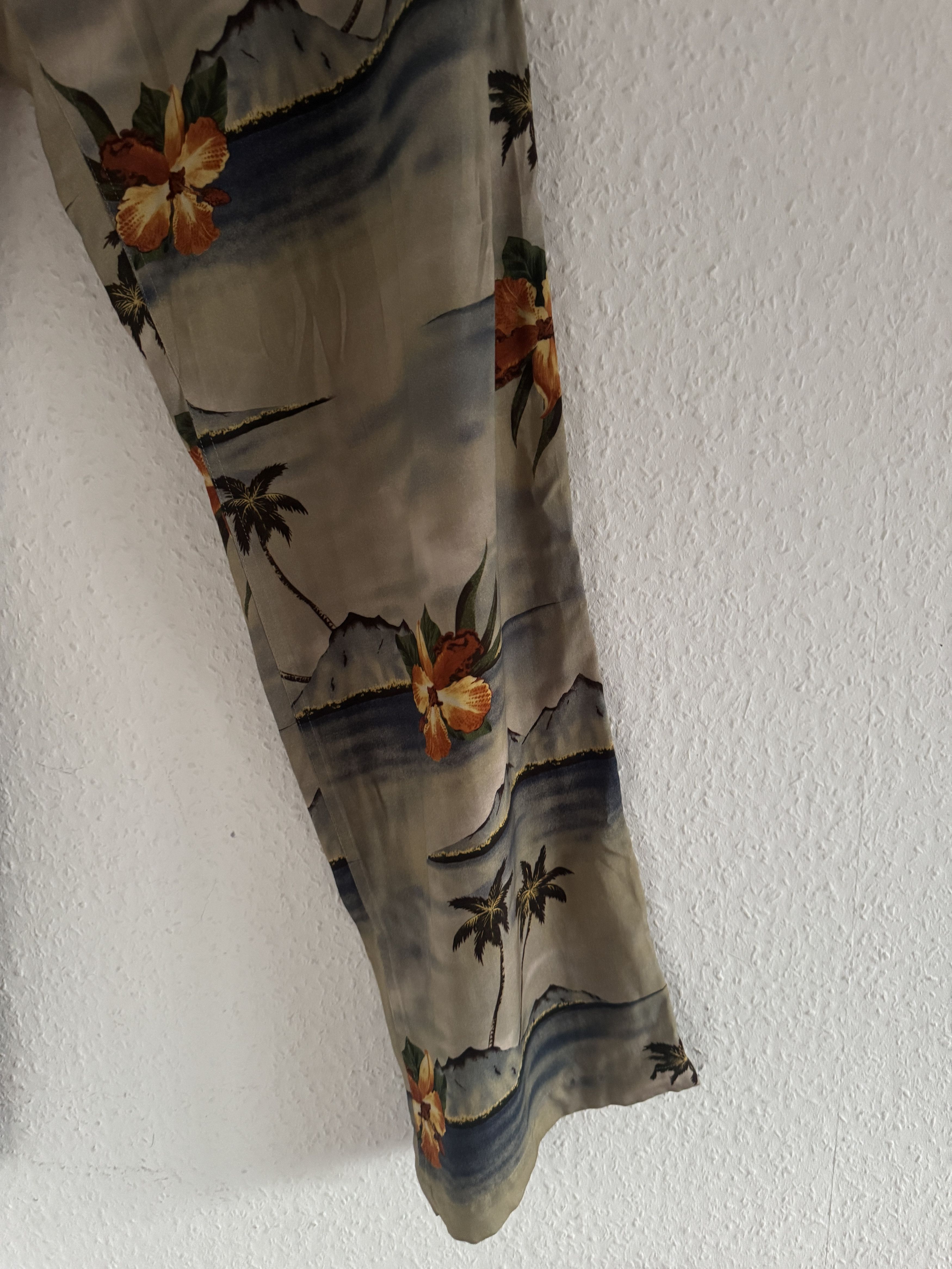 Celine Palm Tree Hawaiian Print Pants Size US 34 / EU 50 - 6 Thumbnail