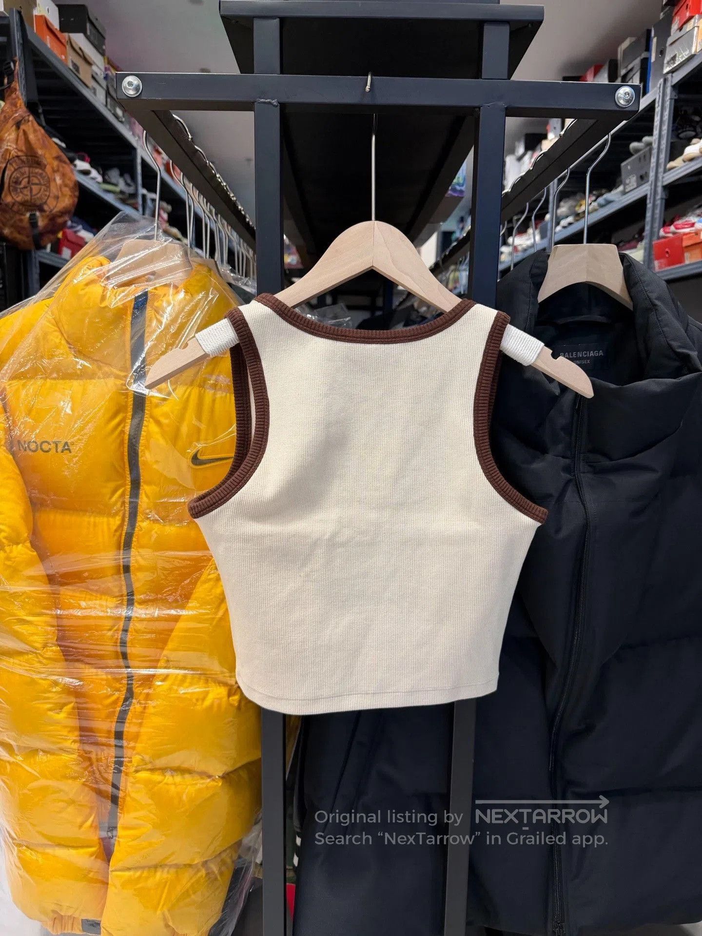 Miu Miu MiuMiu 24SS Colorblock Small Logo Knit Camisole. Size XS / US 0-2 / IT 36-38 - 2 Thumbnail