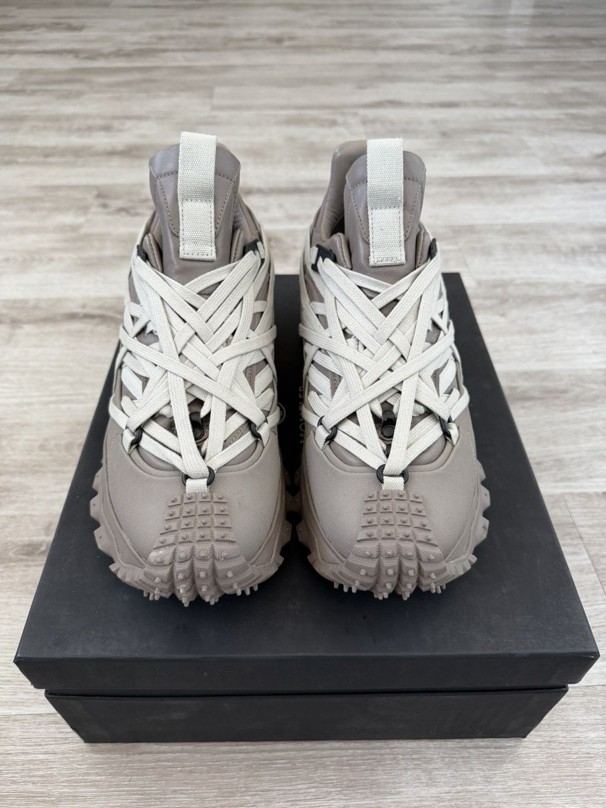 Moncler × Rick Owens RICK OWENS X MONCLER TRAILGRIP MEGALACE Size US 10.5 / EU 43-44 - 1 Thumbnail