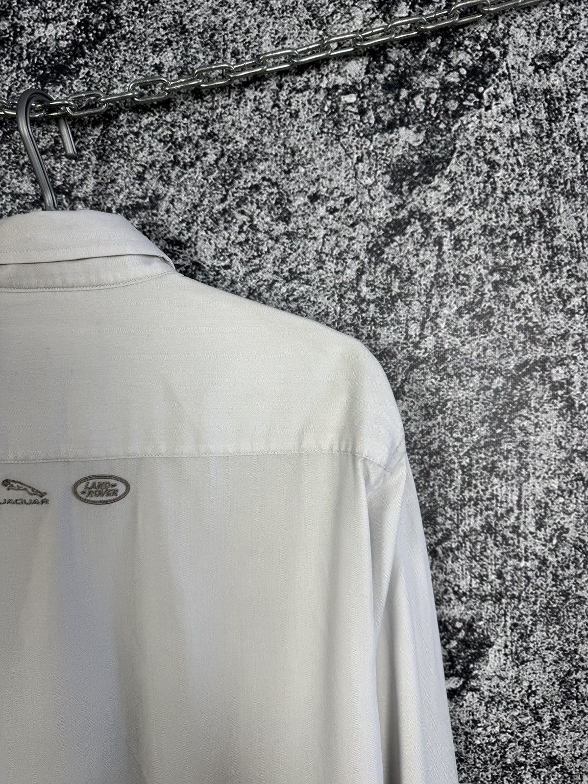 Vintage Jaguar Land Rover Long Sleeve Shirt Buttop Up Racing Vintage Size US L / EU 52-54 / 3 - 12 Thumbnail