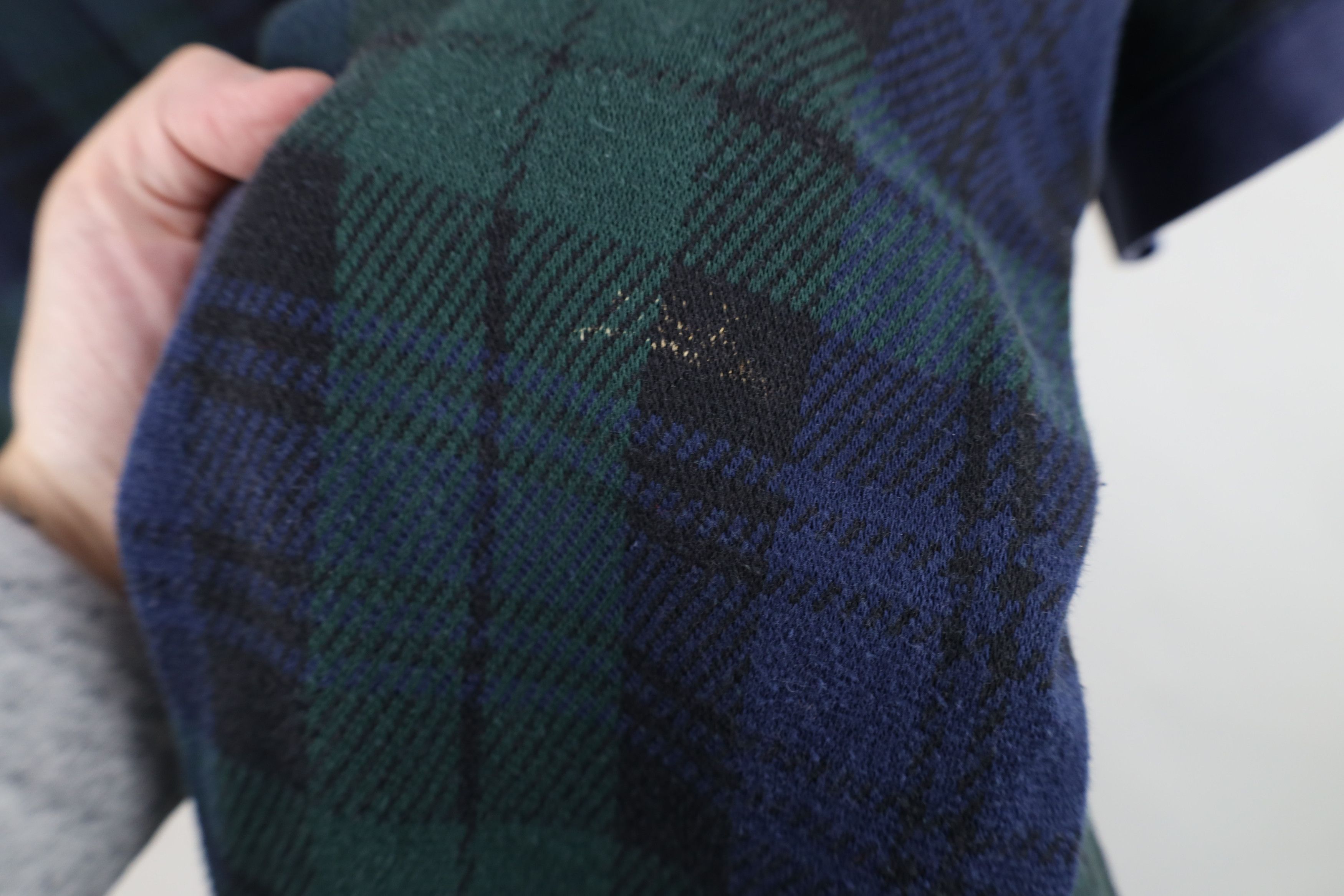 Vintage Vintage 90s Streetwear Knit Lake Tahoe Golf Polo Shirt Plaid Size US XL / EU 56 / 4 - 9 Thumbnail