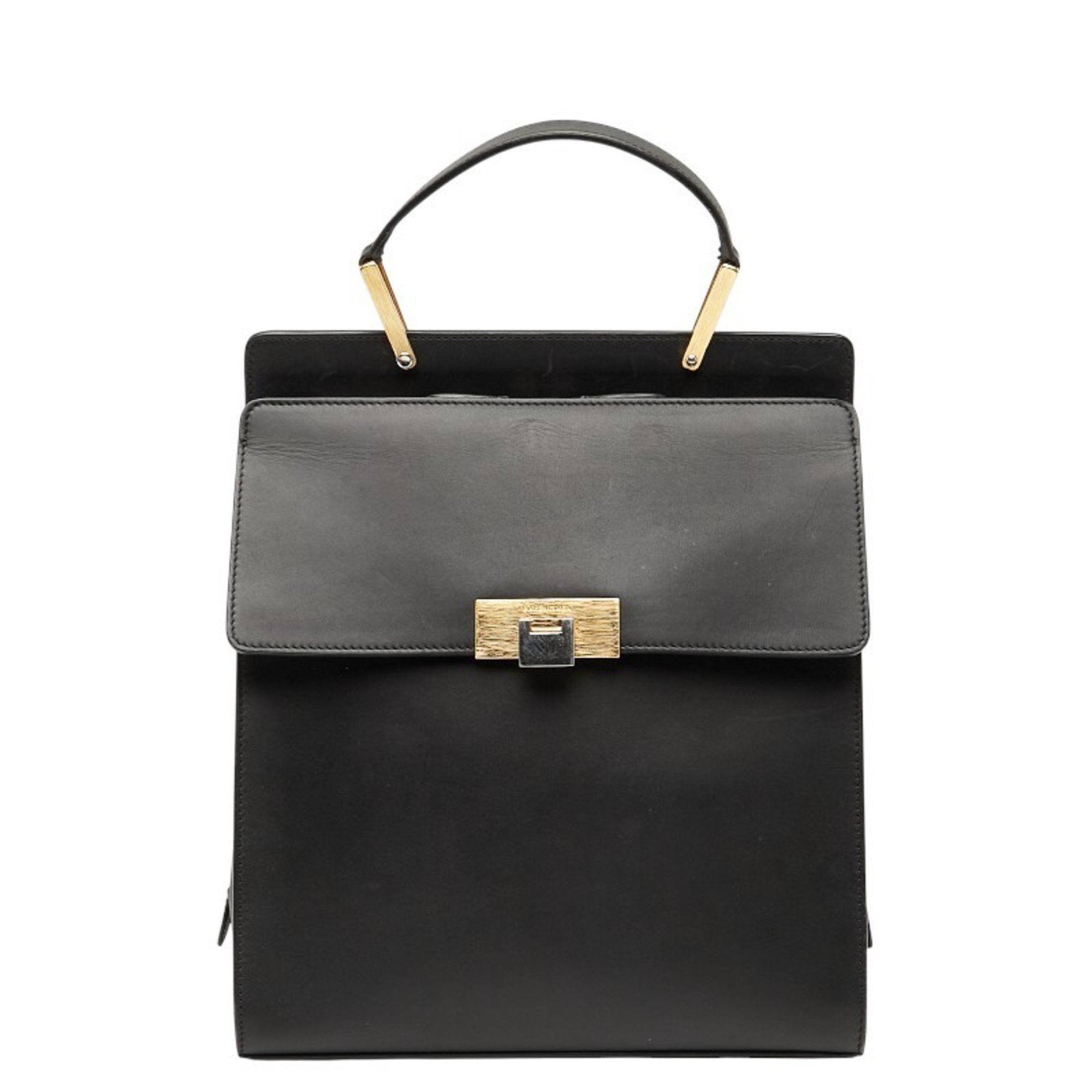 Balenciaga Balenciaga Backpack 370636 Black Leather Women's BALENCIAGA Size ONE SIZE - 1 Thumbnail