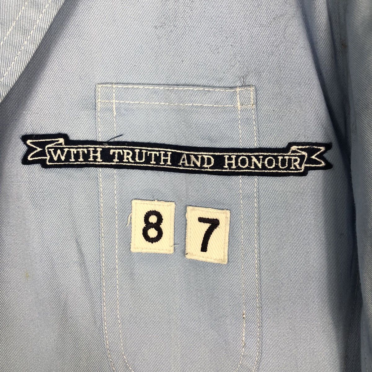 Japanese Brand 🔥Milk Boy Chore Work Jacket Big Logo Skate Style Streetwear Size US M / EU 48-50 / 2 - 17 Thumbnail