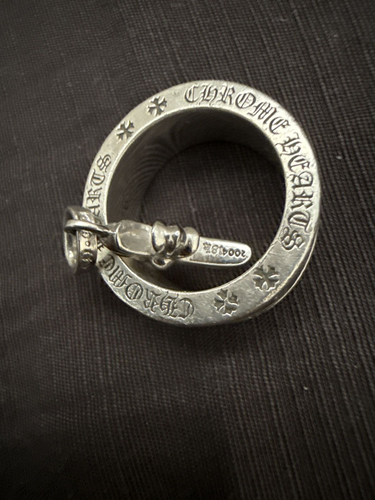 Chrome Hearts Chrome Hearts White Gold Diamond Pave Baby Fat Size ONE SIZE - 3 Thumbnail