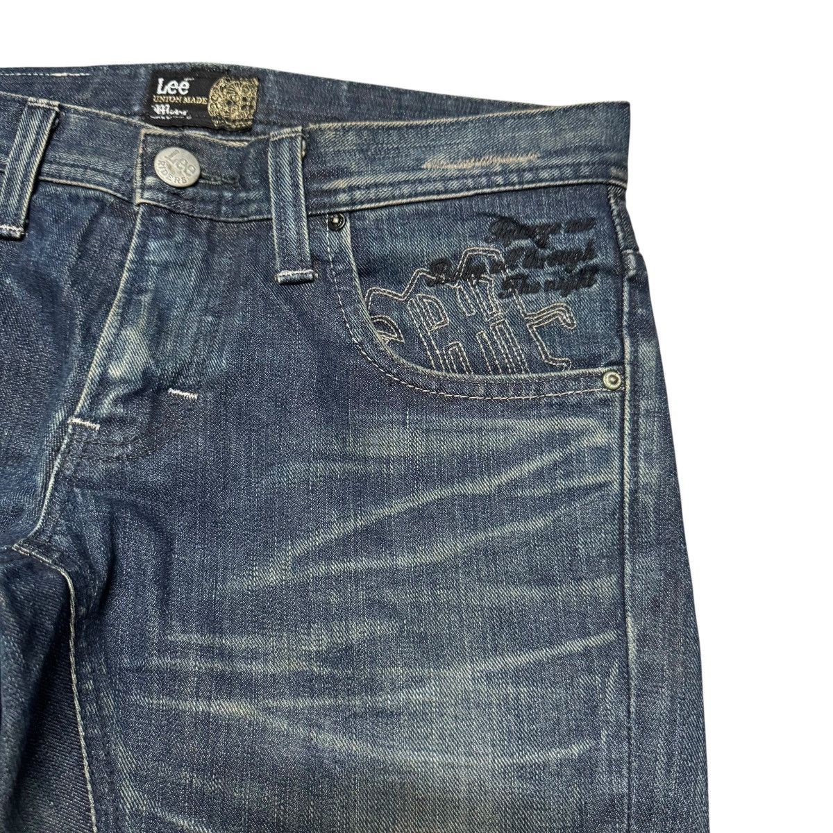 Japanese Brand Lee X Midas Machiavel Denim Flare Jeans LGB Size US 31 - 5 Thumbnail