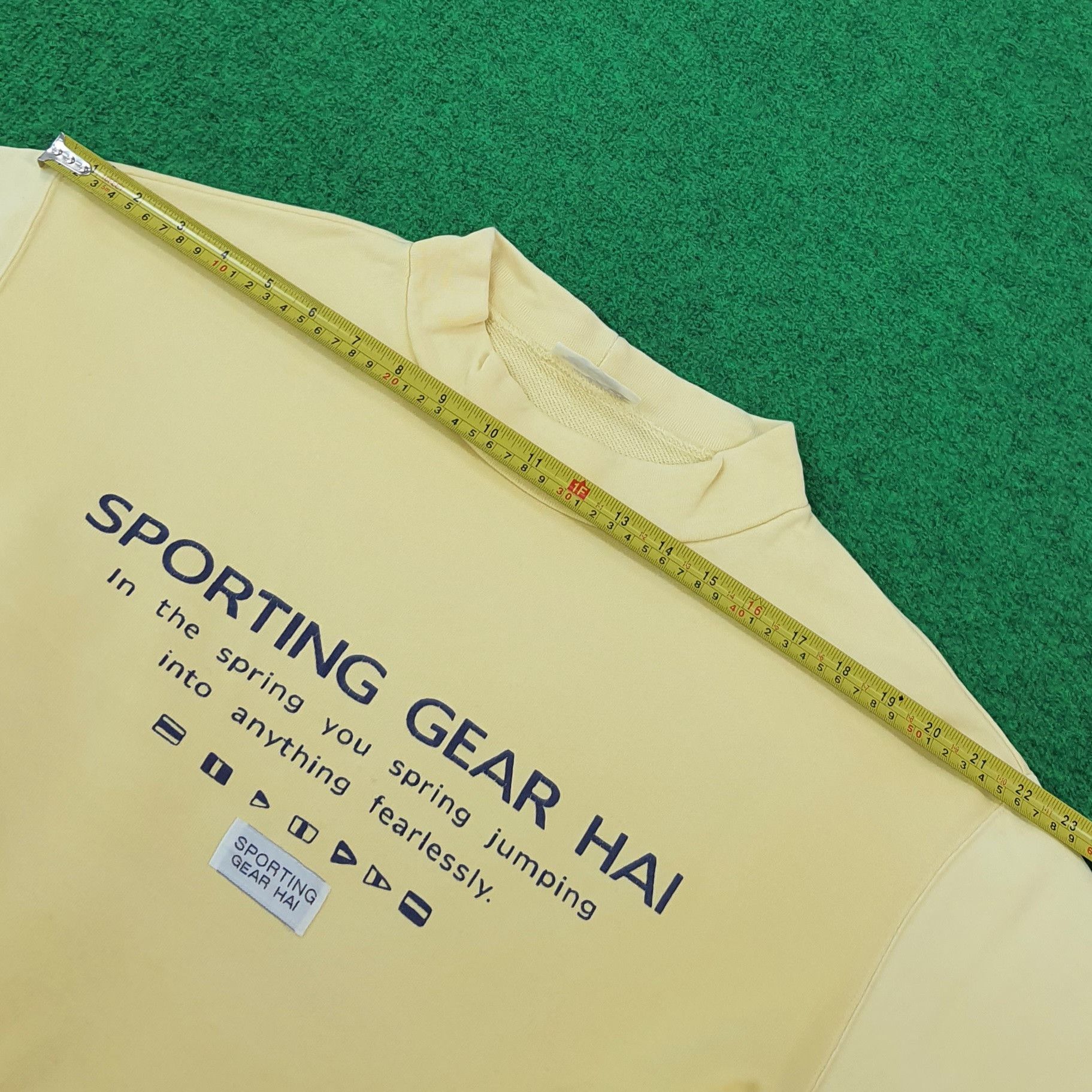 Hai Sporting Gear Vintage Hai Sporting Gear by Issey Miyake Sweatshirt C242N13 Size US M / EU 48-50 / 2 - 9 Thumbnail
