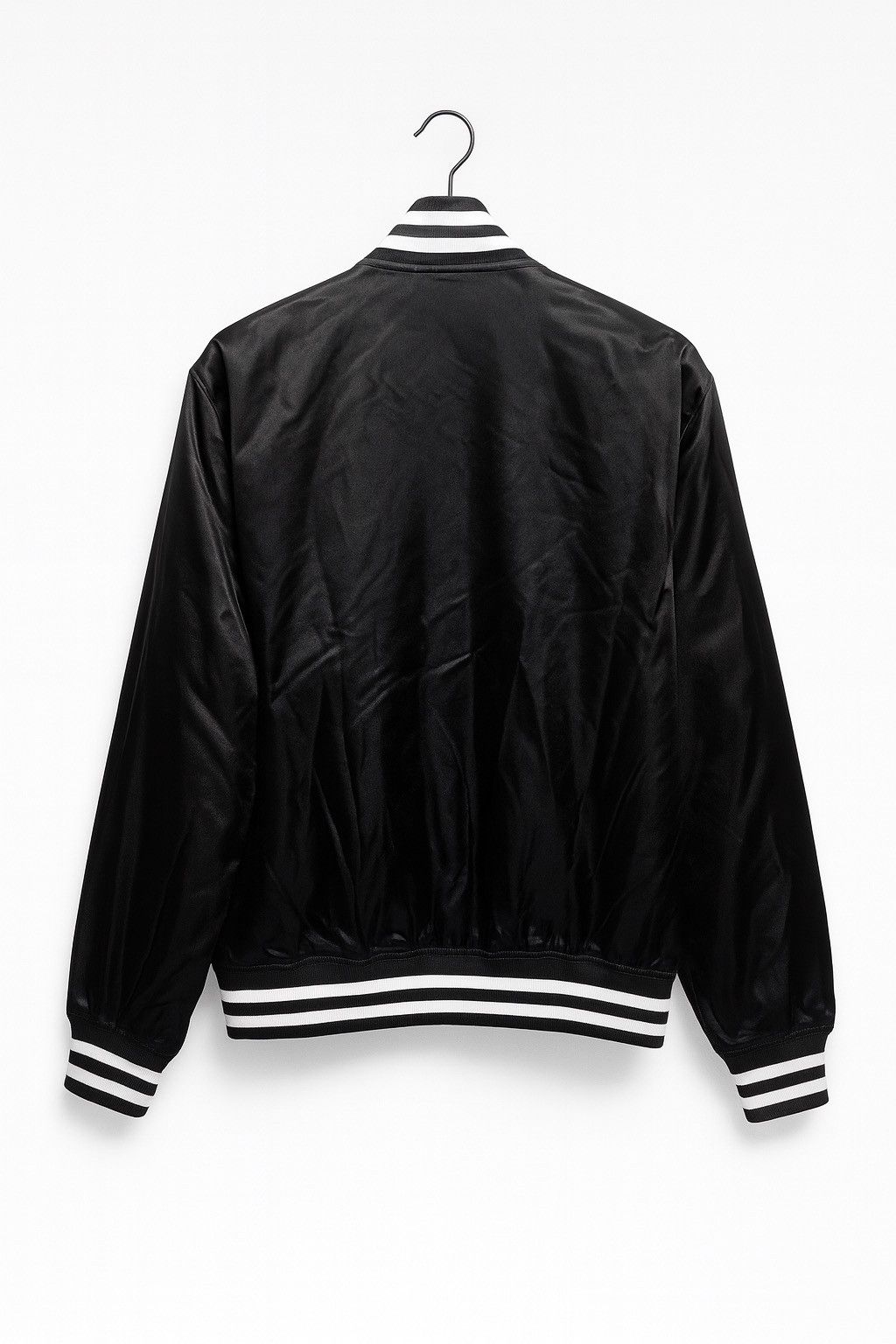 Vintage Vintage Goushi Black Nylon Varsity Jacket – Retro Japanese Size US L / EU 52-54 / 3 - 2 Thumbnail