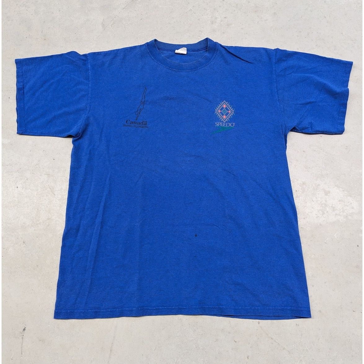 Speedo × Vintage Vintage Speedo Team Canada Diving t-shirt Size US XL / EU 56 / 4 - 1 Thumbnail
