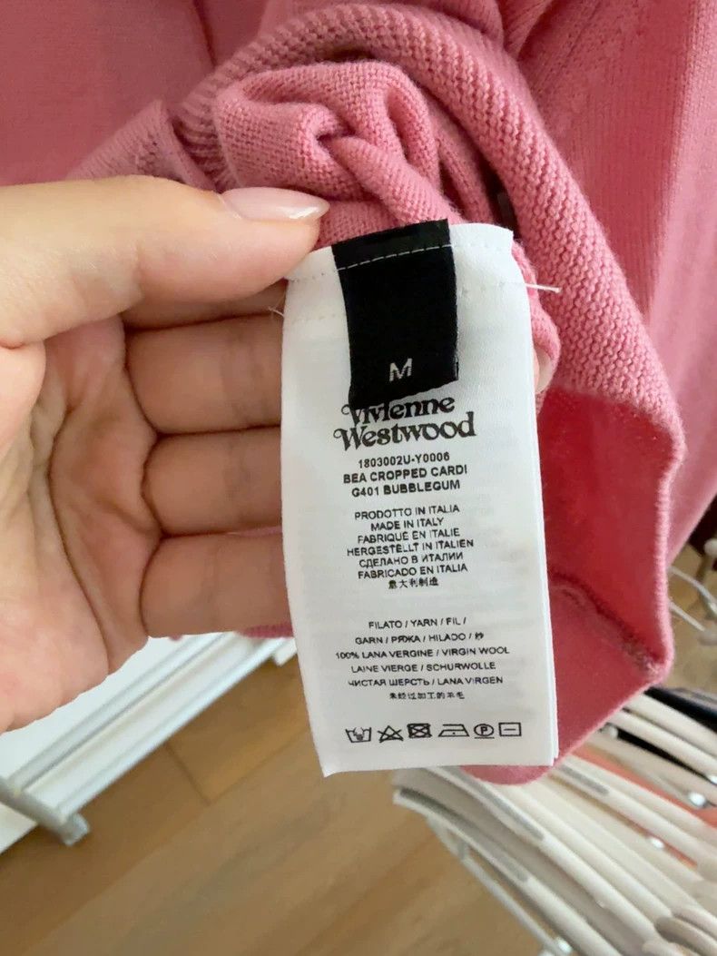 Vivienne Westwood vivienne westwood Pink wool cardigan Size M / US 6-8 / IT 42-44 - 6 Thumbnail