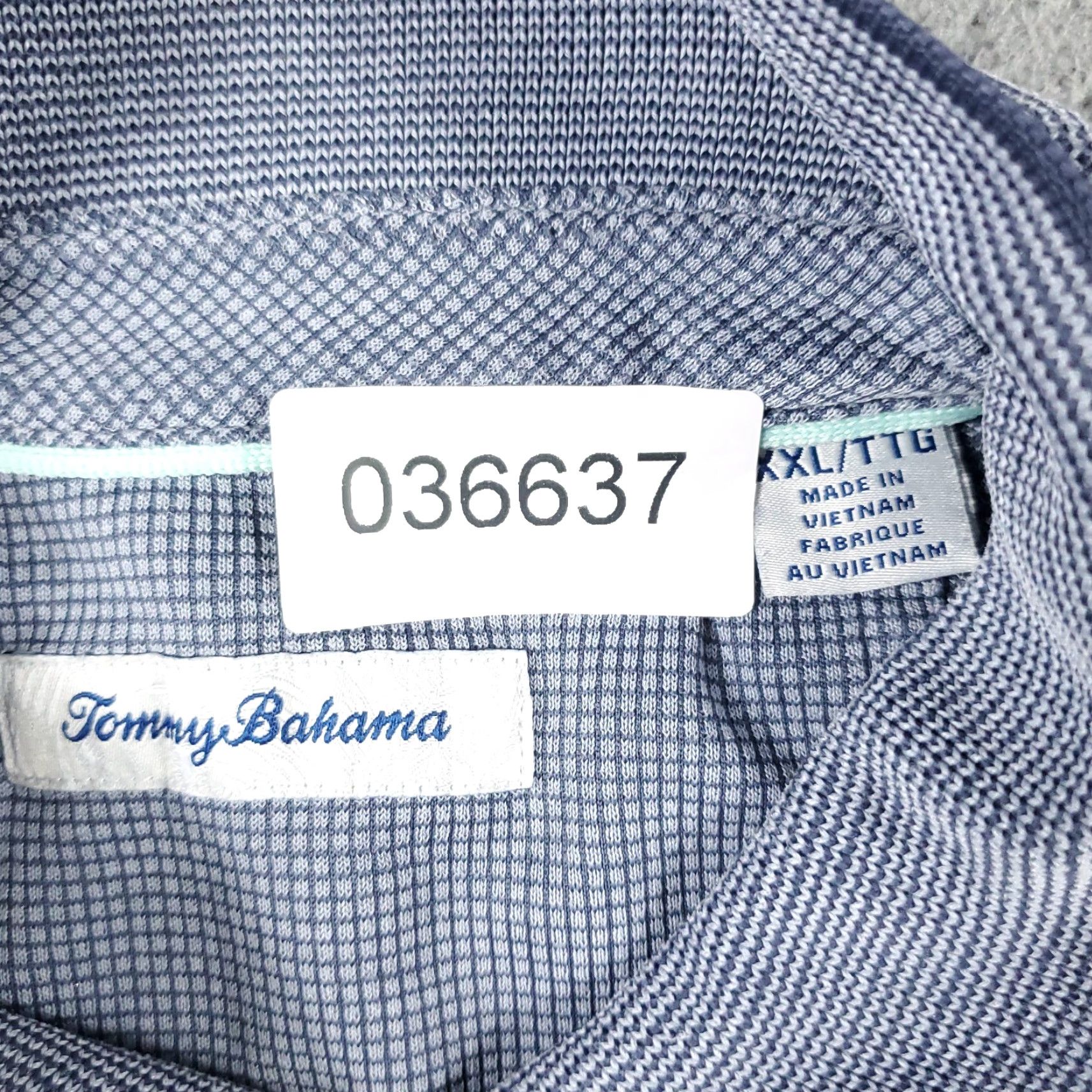 Tommy Bahama Tommy Bahama Polo Shirt 2XL Blue Marlin Casual Short Sleeve Mens Size US XXL / EU 58 / 5 - 8 Thumbnail