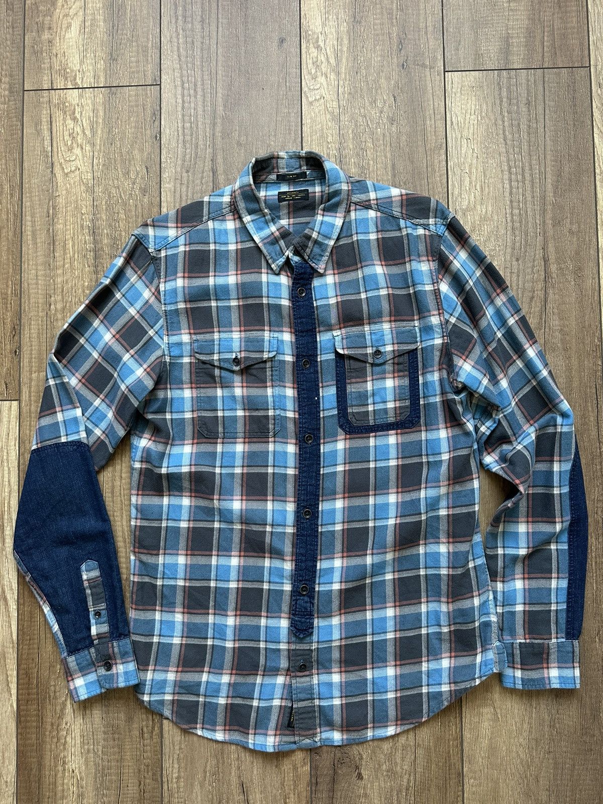 Allsaints × Vintage Shirts Allsaints multicolour long sleeve size S Size US S / EU 44-46 / 1 - 1 Thumbnail