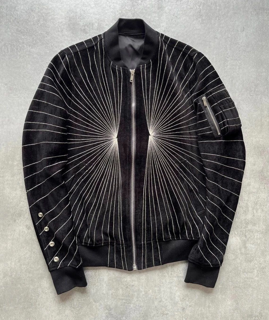 Rick Owens Rick Owens Ray ma1 Jacket - -DMC Size US S / EU 44-46 / 1 - 1 Thumbnail