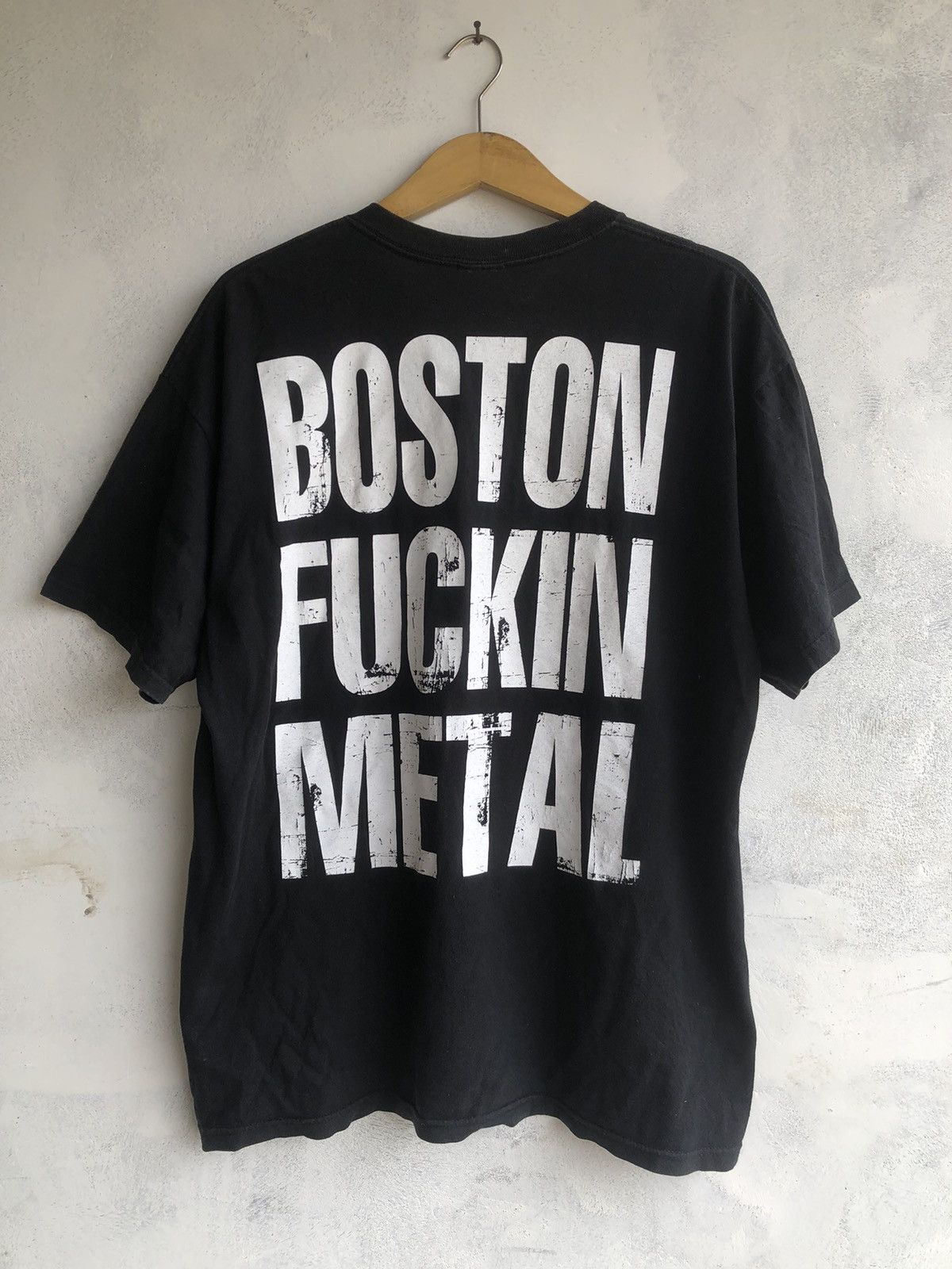 Band Tees × Japanese Brand 00s Unearth Boston Fuckin Metal Tshirt Tee Size US XL / EU 56 / 4 - 2 Thumbnail
