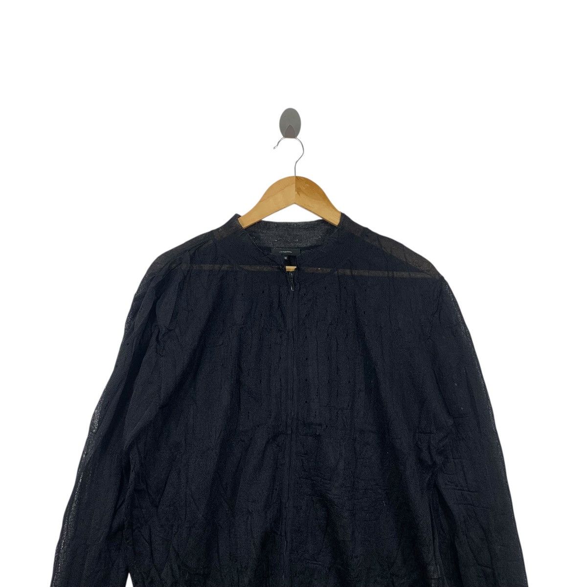Other GABARDINE K.T JAPA Five Foxes See Through Jacket Blouse Size L / US 10 / IT 46 - 2 Thumbnail