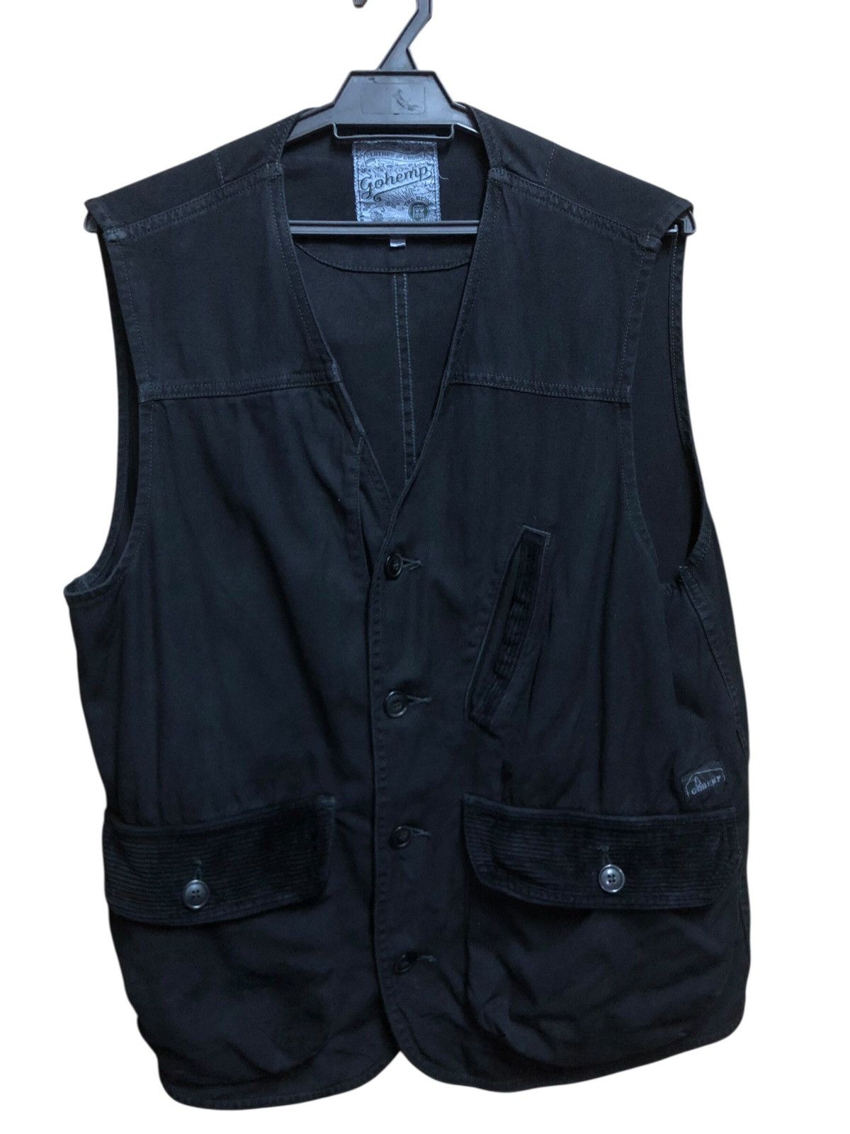 Japanese Brand Gohemp Hunting Vest Size US M / EU 48-50 / 2 - 1 Thumbnail