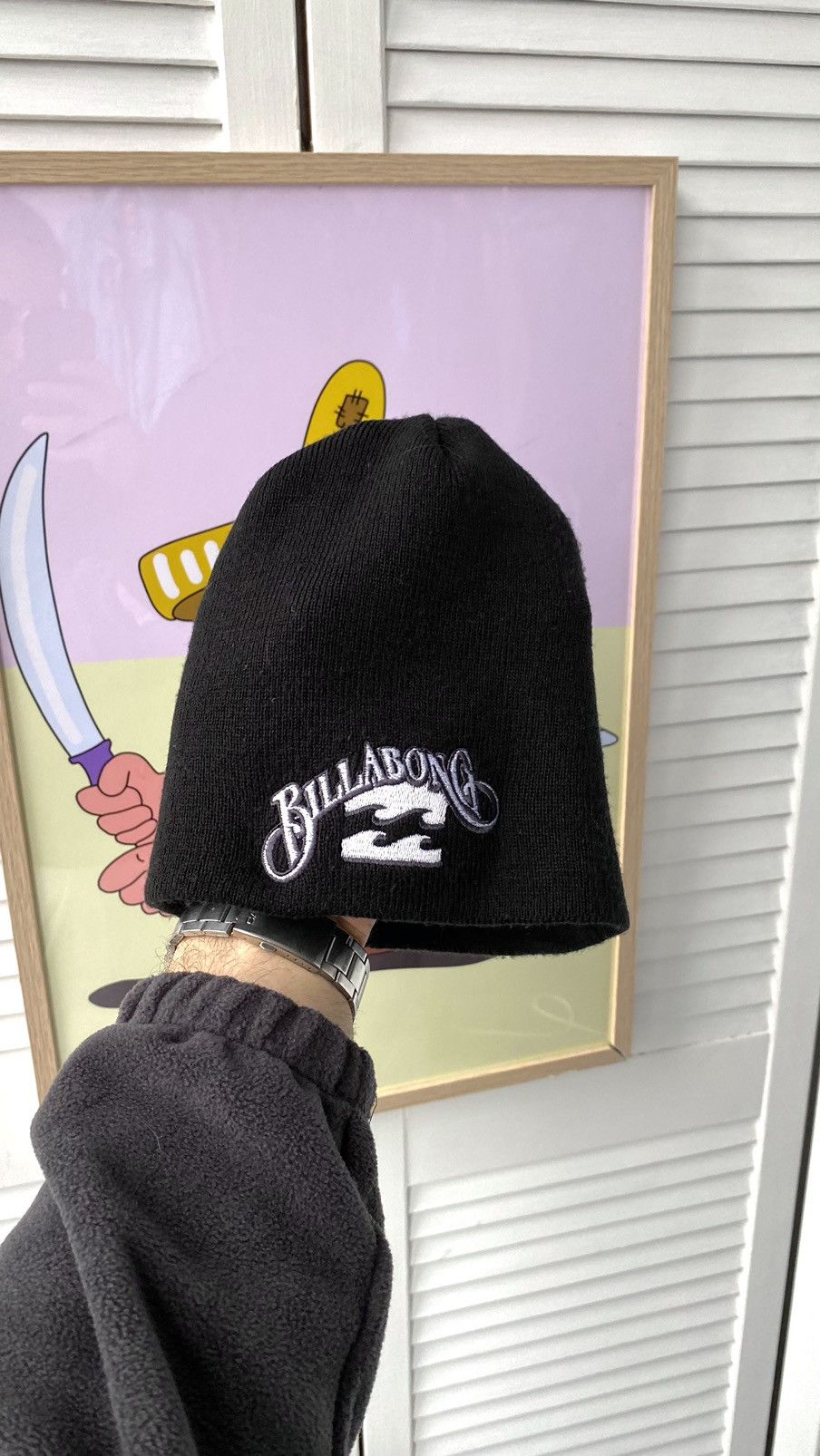 Billabong × Vintage Vintage Billabong Beanie Hat Surf Y2K Size ONE SIZE - 9 Thumbnail