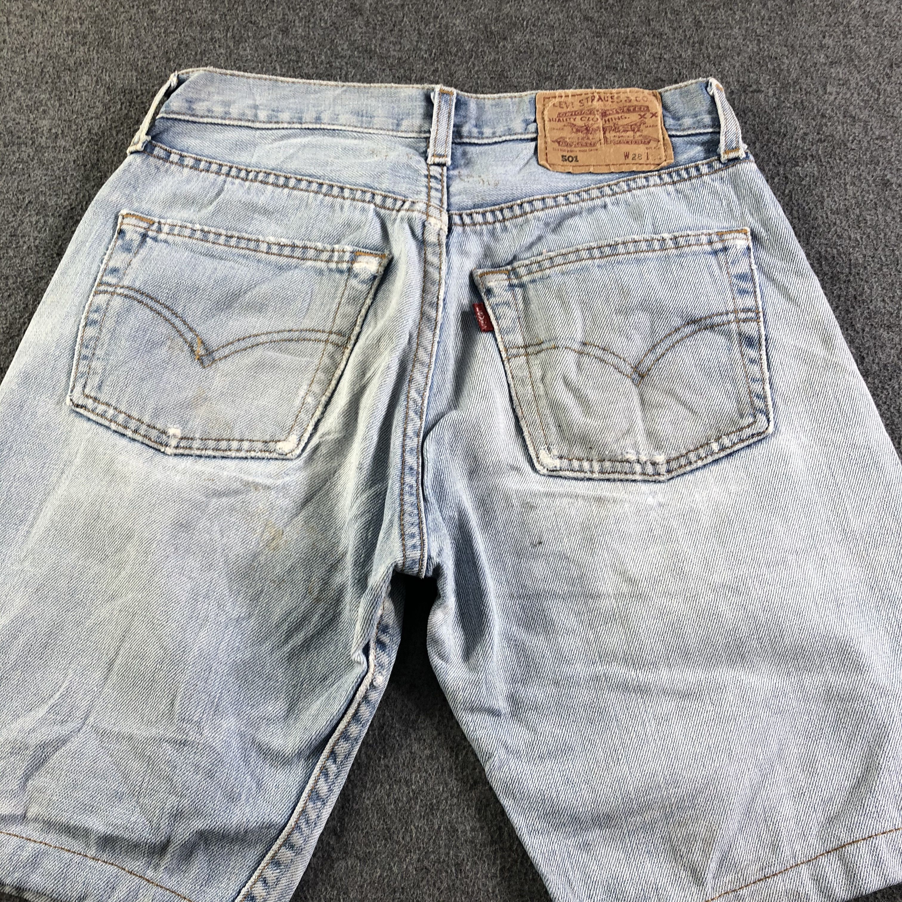 Levi's × Vintage Vintage Light Wash Levis 501 Jeans-J4454 Size 27" / US 4 / IT 40 - 4 Thumbnail