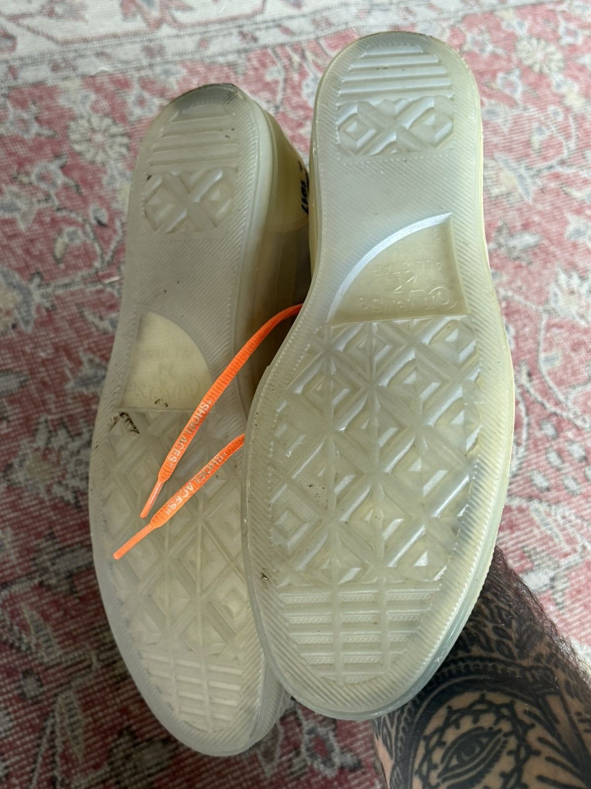 Converse × Off-White Convere x off white cirgil abloh Size US 13 / EU 46 - 6 Thumbnail