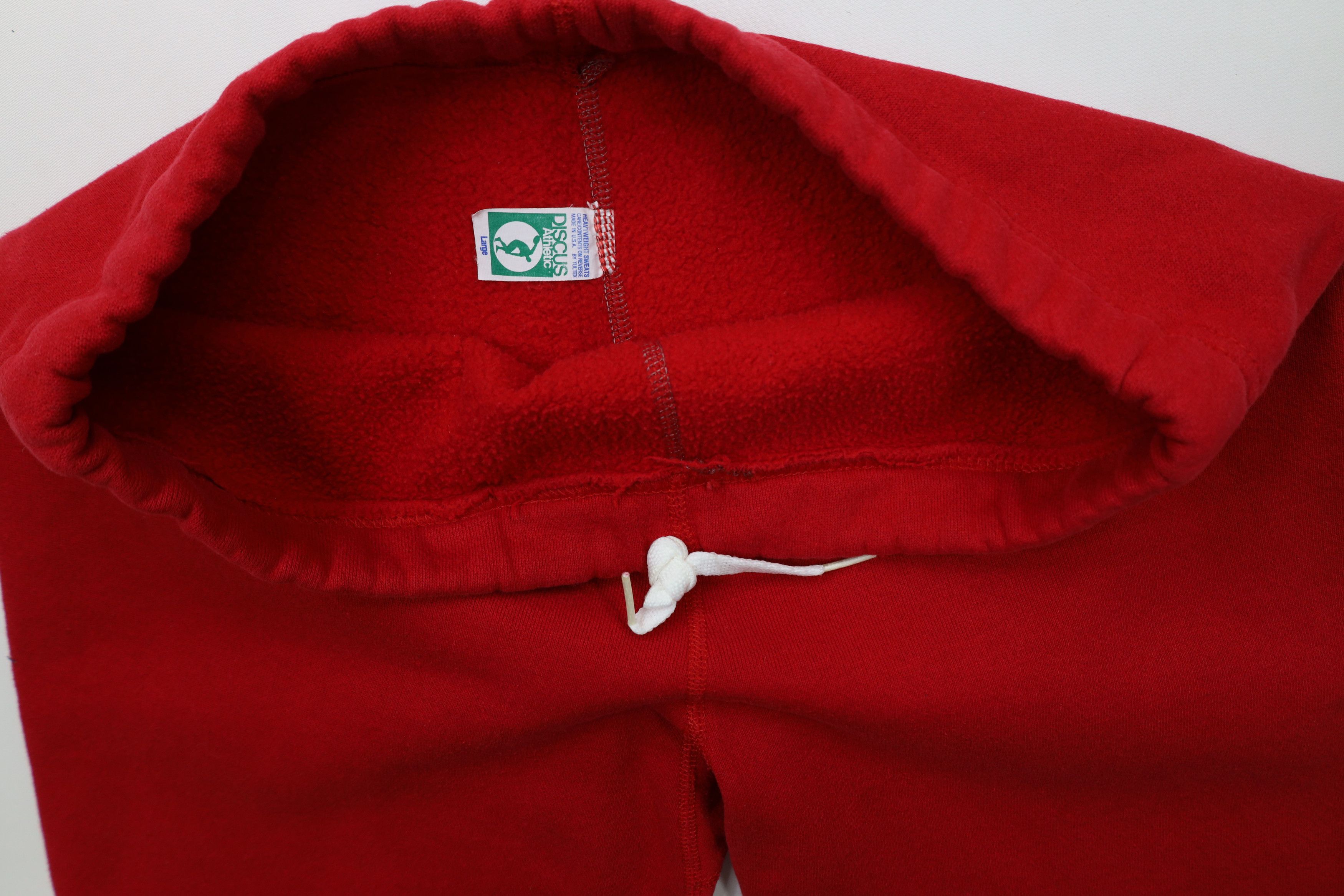 Vintage Vintage 80s 90s Streetwear Gusset Sweatpants Joggers USA Red Size US 36 / EU 52 - 5 Thumbnail