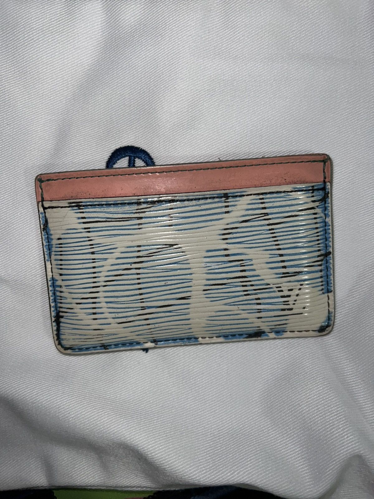 Louis Vuitton [Limited Edition] Louis Vuitton Epi Aqua Card Holder Size ONE SIZE - 13 Thumbnail