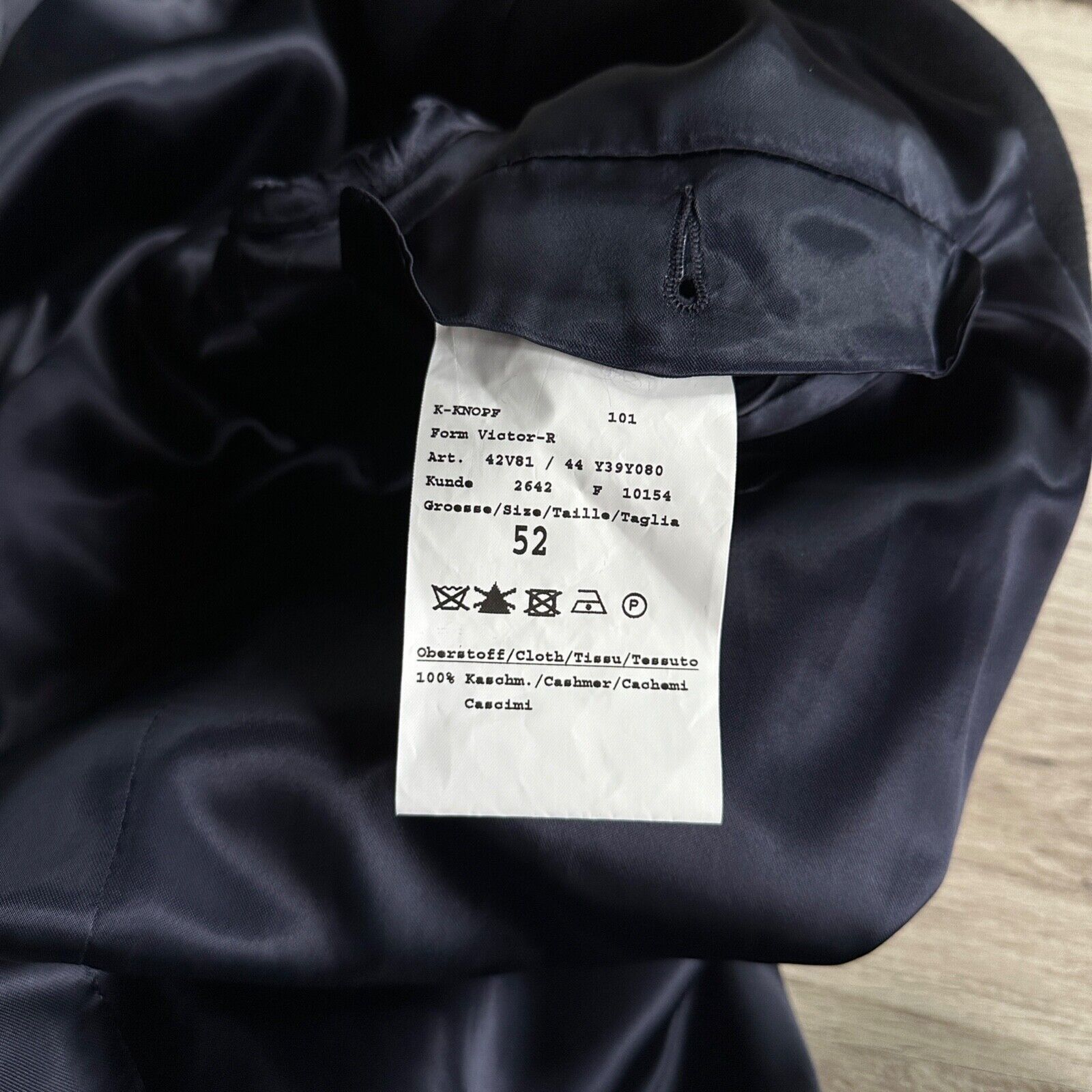 Vintage Eduard Dressler Cashmere Formal Casual Coat 8564AC Size US L / EU 52-54 / 3 - 7 Thumbnail