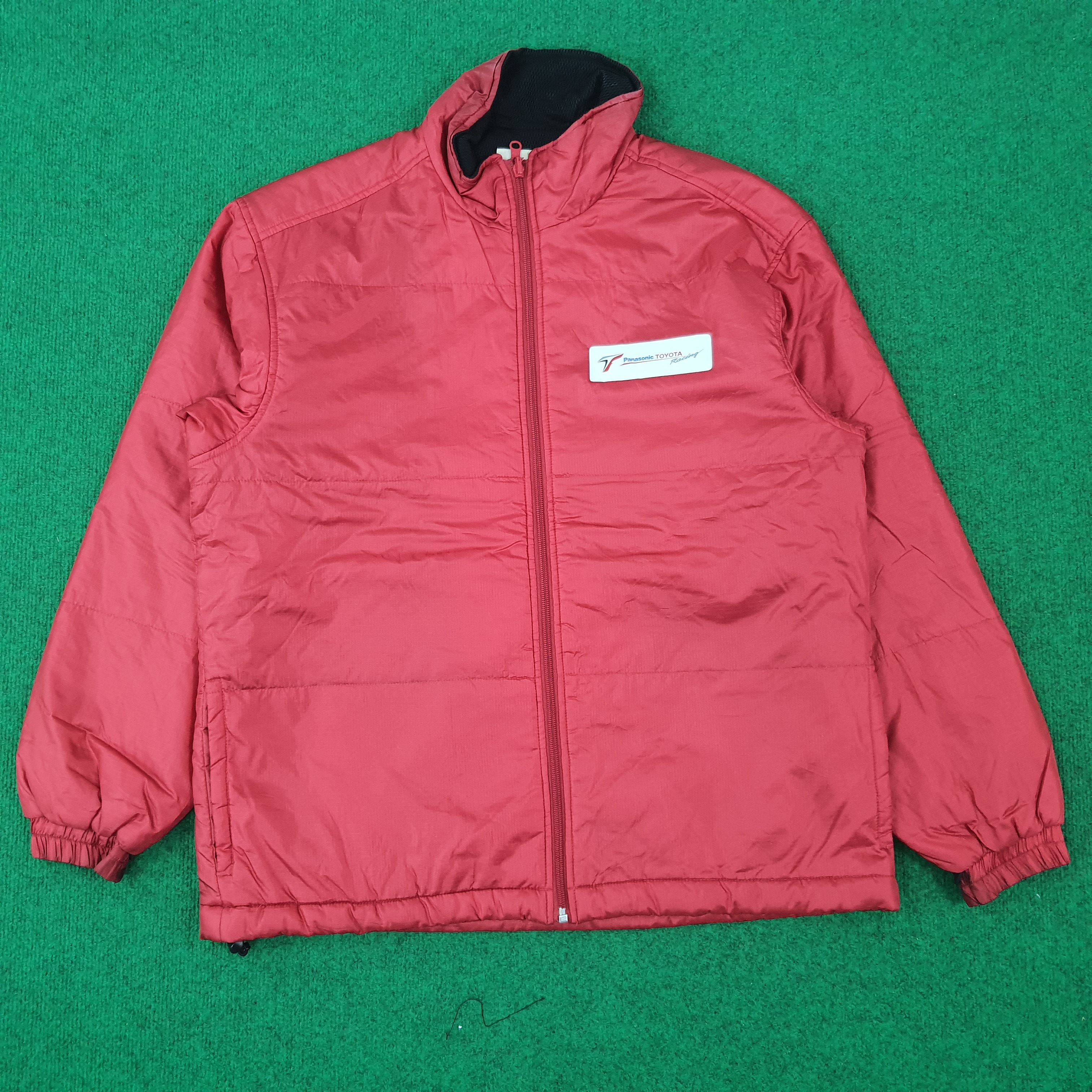 Japanese Brand × Vintage Vintage Panasonic Toyota Racing Japan Motorsports Jacket Size US L / EU 52-54 / 3 - 3 Thumbnail
