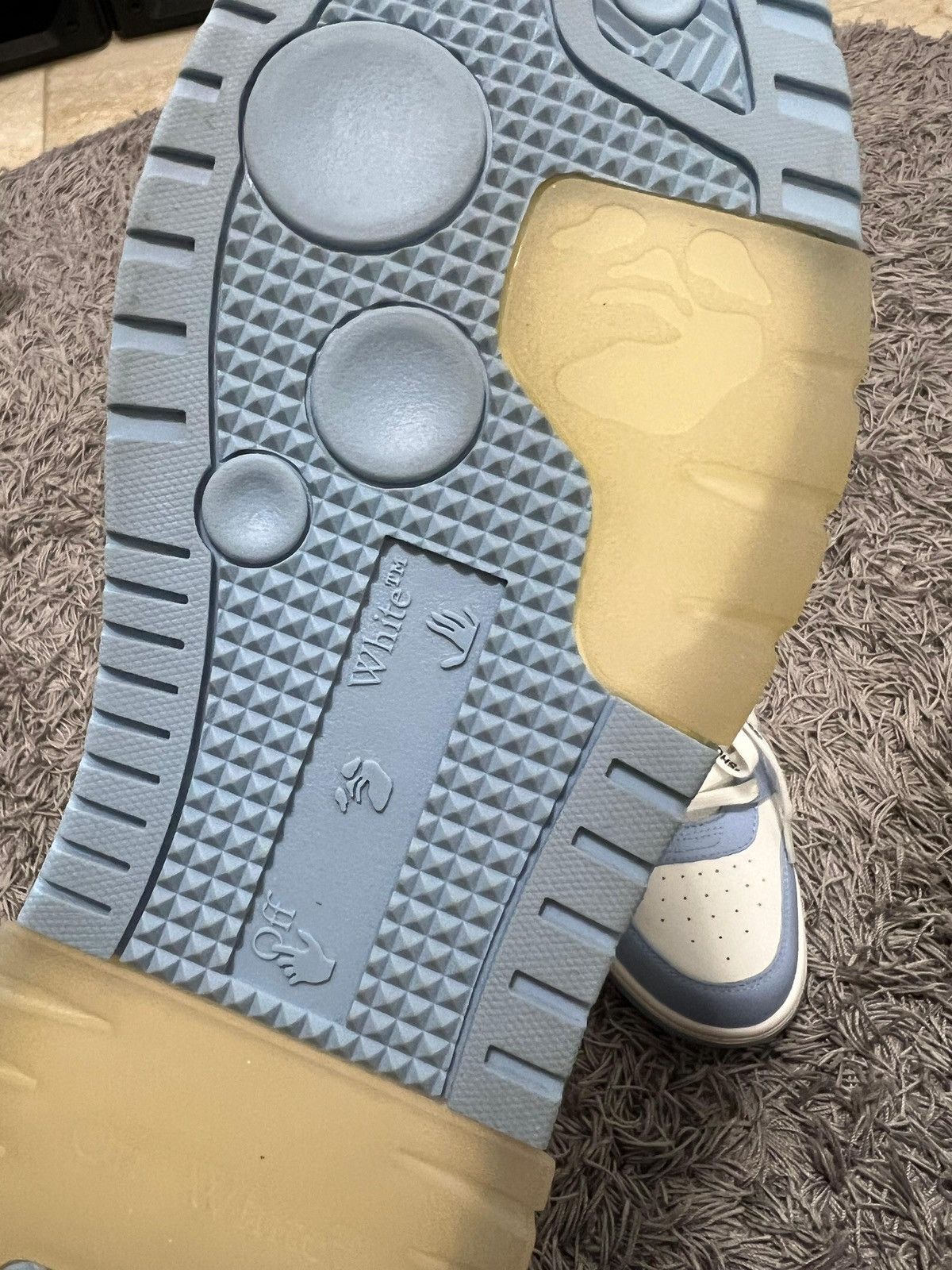 Off-White Off White Out Of Office Calf leather sneaker Size US 8.5 / EU 41-42 - 9 Thumbnail