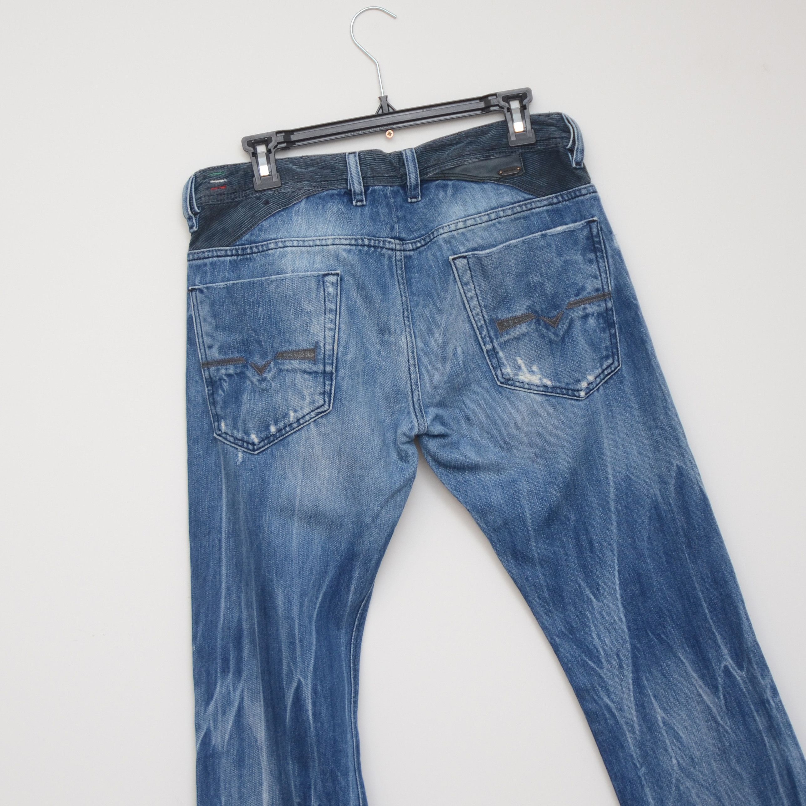 Diesel Diesel Reconstructed Reyhan Denim Pants Size 30 Size US 30 / EU 46 - 5 Thumbnail