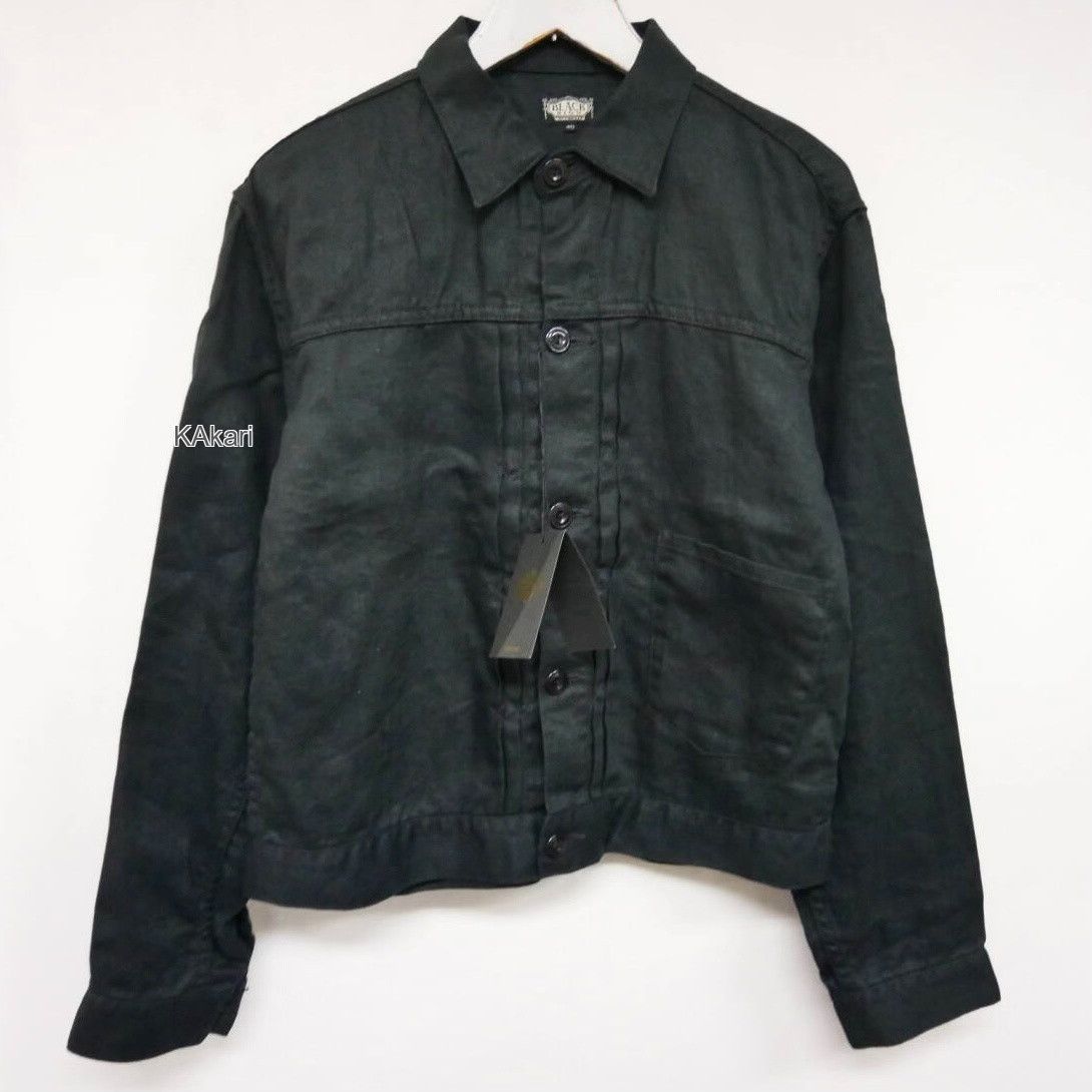 BLACK SIGN Black Sign Linen Twill Pleats Jacket Size US XXS / EU 40 - 2 Thumbnail