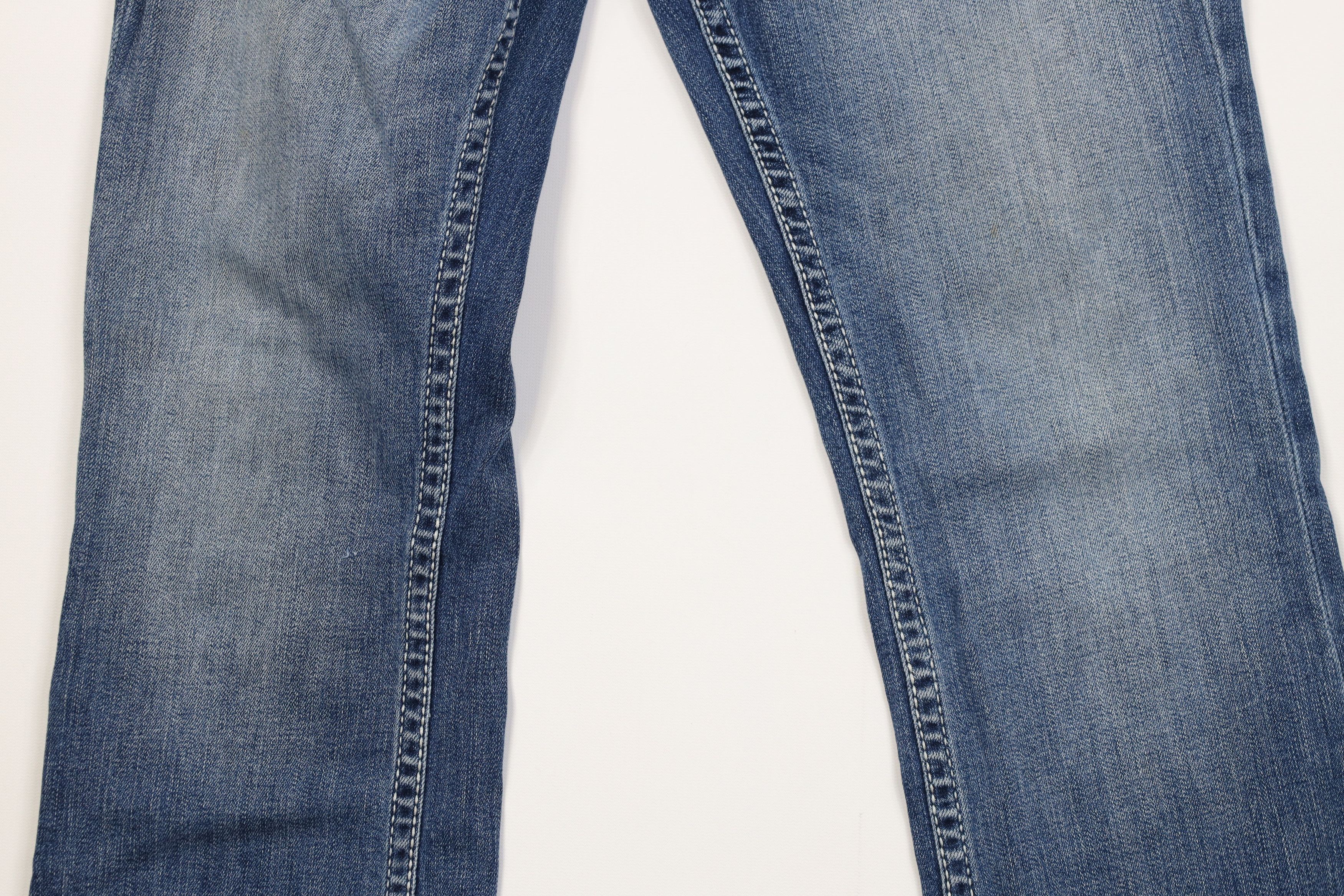 Vintage Buckle BKE Aiden Thick Stitch Stretch Bootcut Denim Jeans Size US 30 / EU 46 - 3 Thumbnail