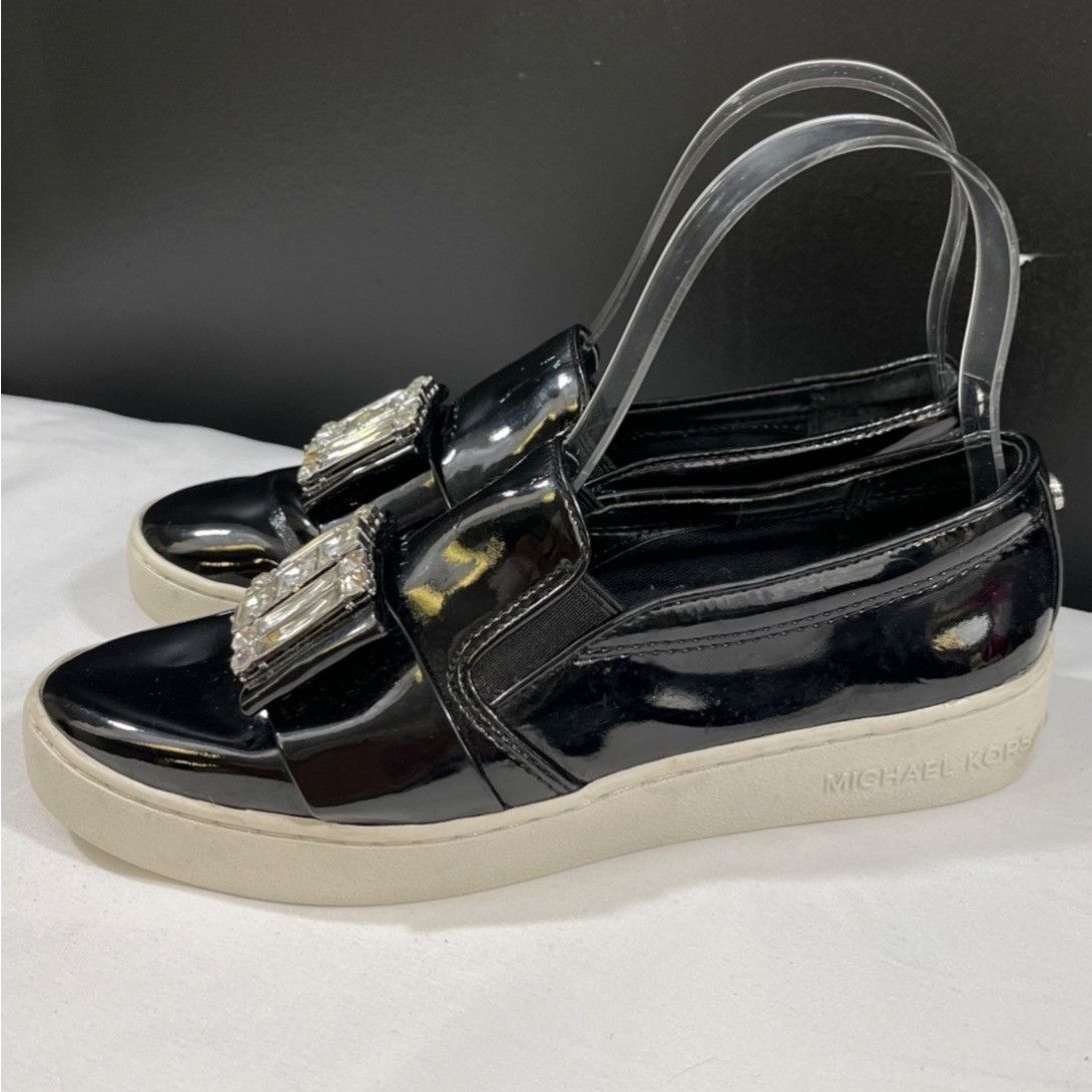 Michael Kors Michael Michael Kors Women's Black Shoes/Slip-ons Sz 5.5M SK Size US 5.5 / IT 35.5 - 3 Thumbnail