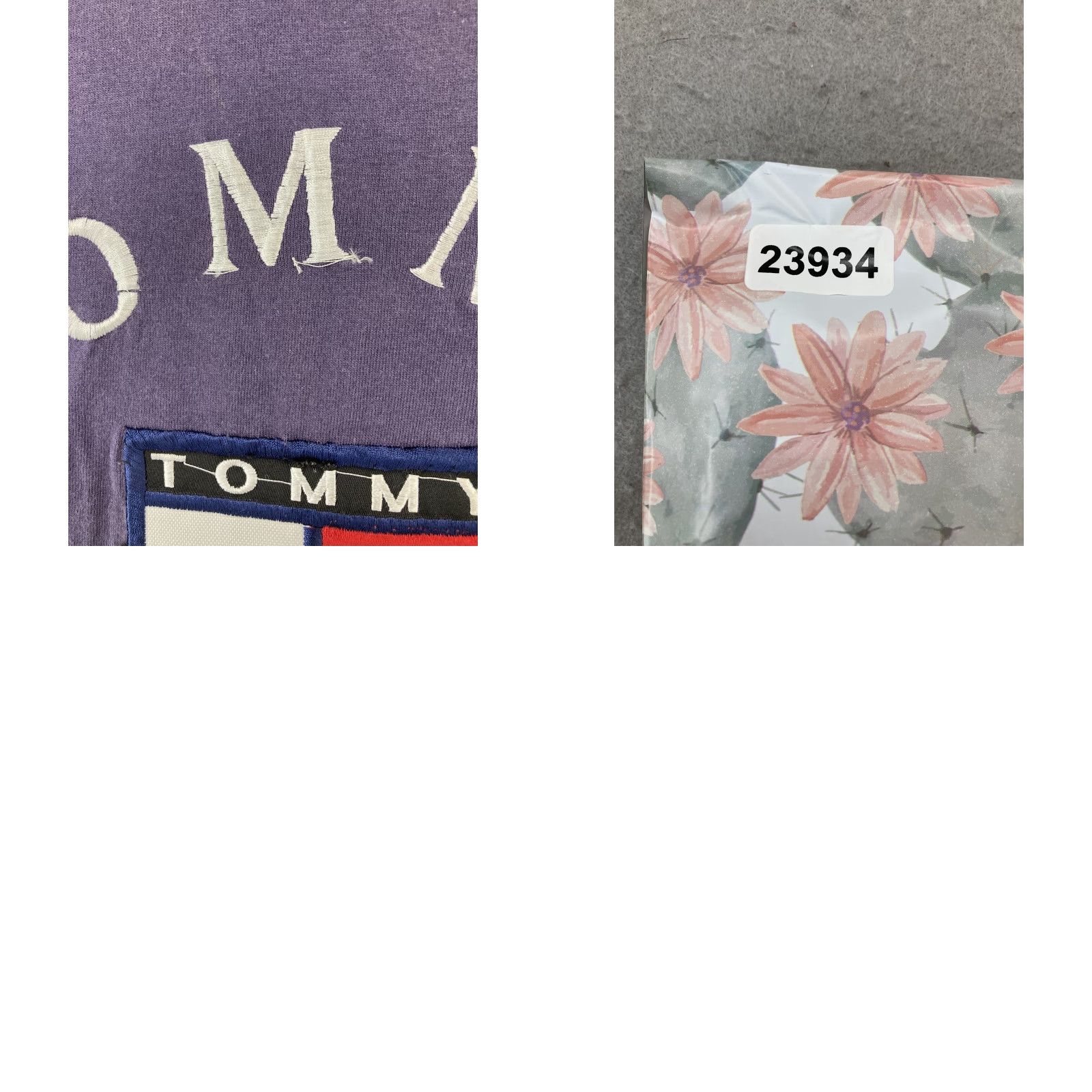 Tommy Hilfiger VINTAGE Tommy Hilfiger Graphic Tee Mens Purple XL Crew Neck Short Sleeve Retro Size US XL / EU 56 / 4 - 8 Thumbnail