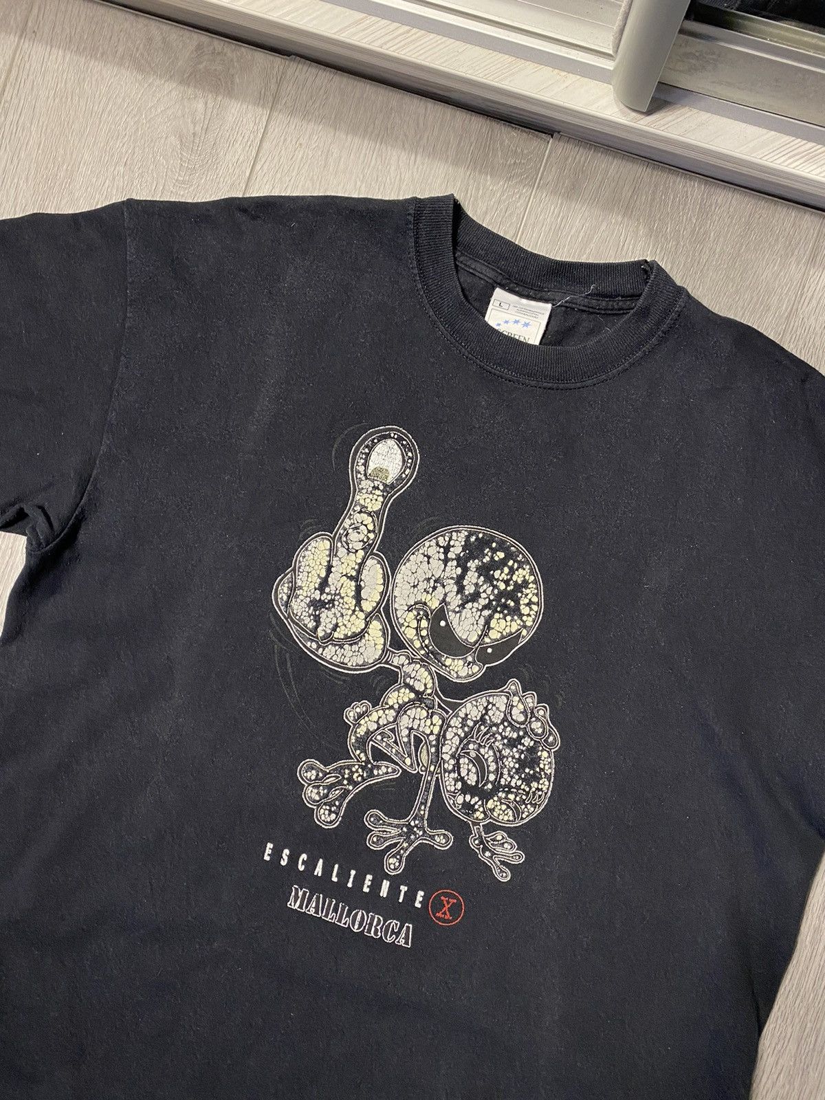 Vintage Rare Vintage Screen Stars Escaliente x Mallorca Aliens Tee Size US L / EU 52-54 / 3 - 2 Thumbnail