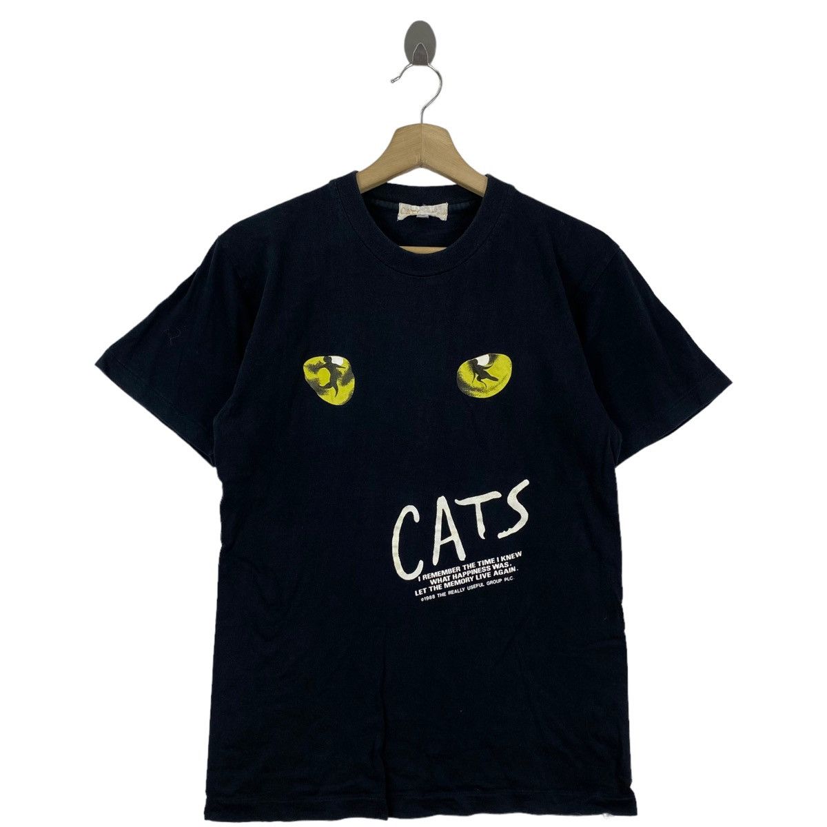 Vintage Vintage CATS MUSICAL FILM Theatre Movie Black Short Sleeve Size US M / EU 48-50 / 2 - 1 Thumbnail