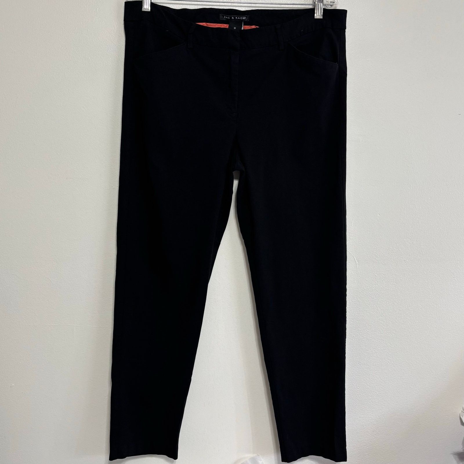 Other Zac & Rachel Black Cropped Pants Size 16 Size 38" / US 16 / IT 52 - 1 Thumbnail